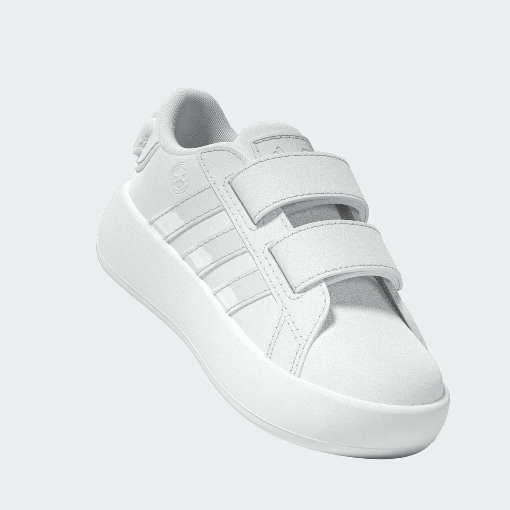 adidas Sportswear Klettschuh »ADIDAS STAR WARS KIDS GRAND COURT 2.0«  Design auf den Spuren des adidas Superstar, für Kinder