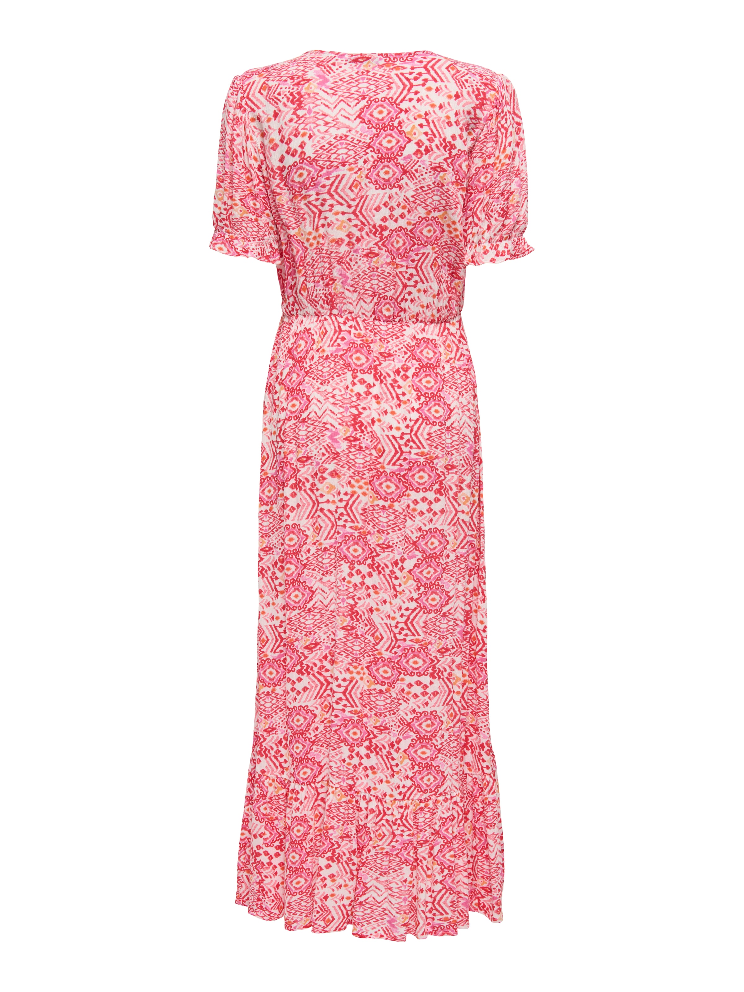 ONLY Maxi robe »ONLCHIANTI S/S LONG DRESS WVN NOOS« viscose, coupe regular