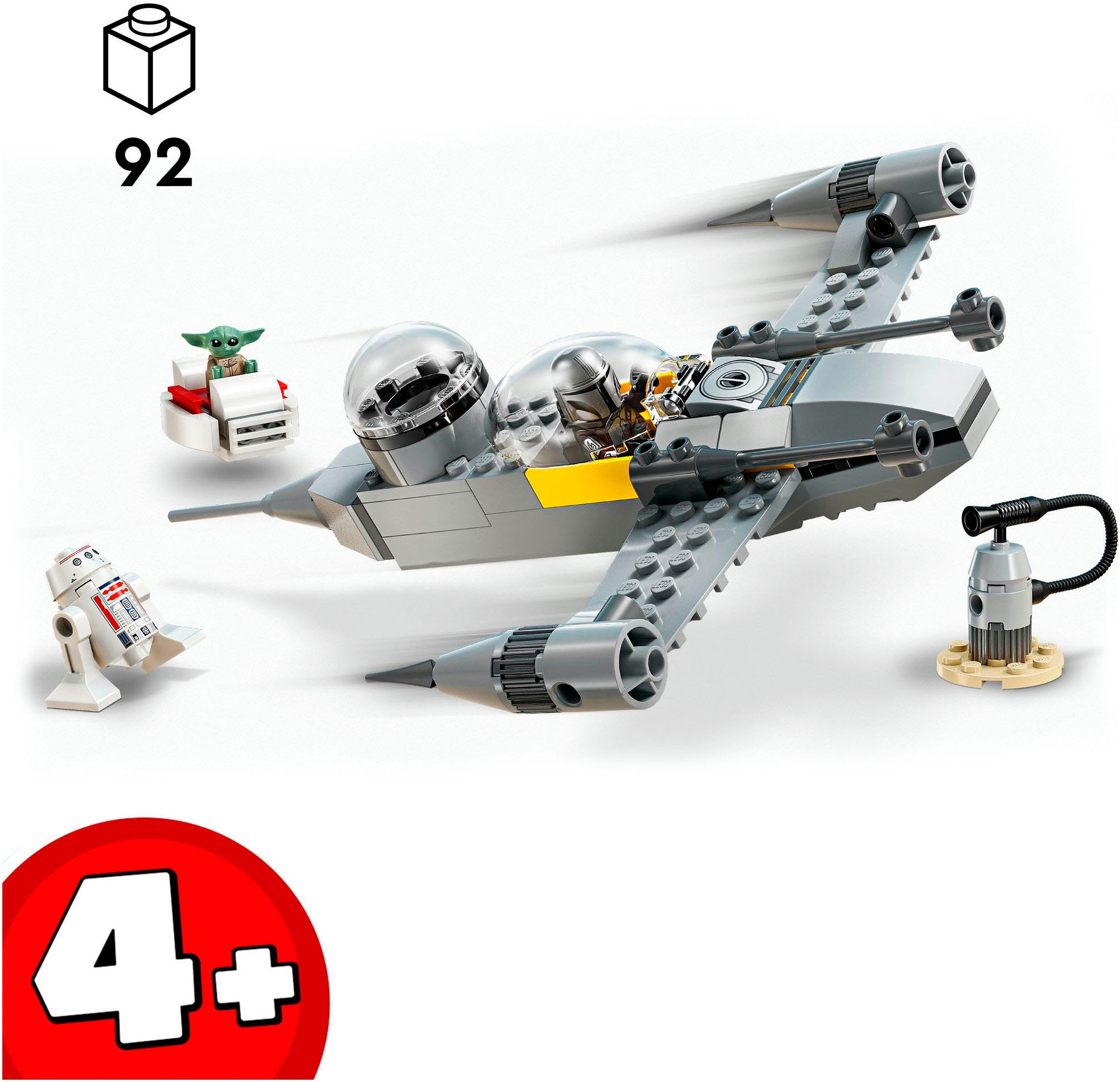 LEGO® Pions de construction »Mandos und Grogus N-1 Starfighter™ (75410), LEGO Star Wars« Made in Europe