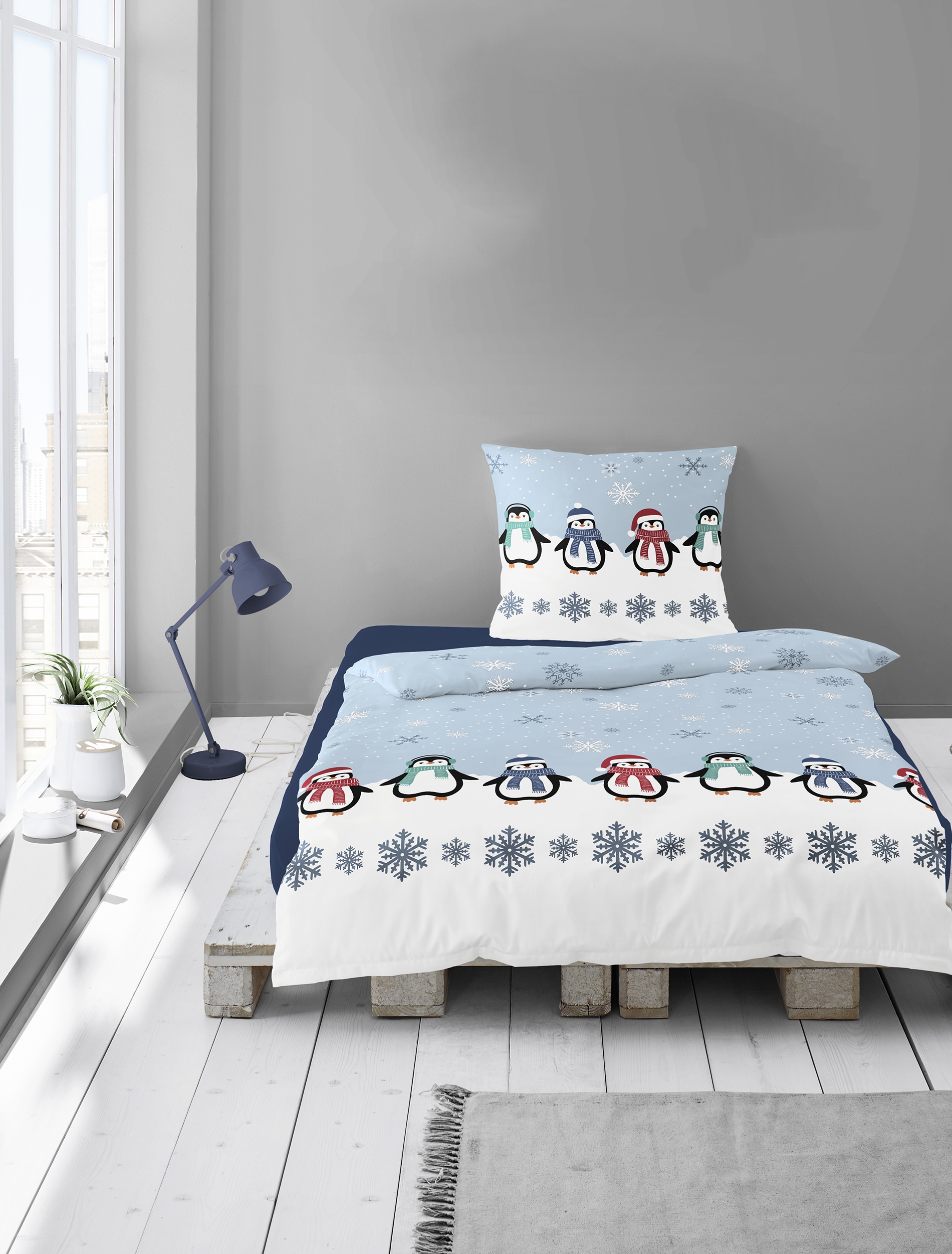 BIERBAUM Linge de lit »4115« 2 cuis tlg. Biber, 100 % Baumwolle, pflegeleicht, kuschelig weich