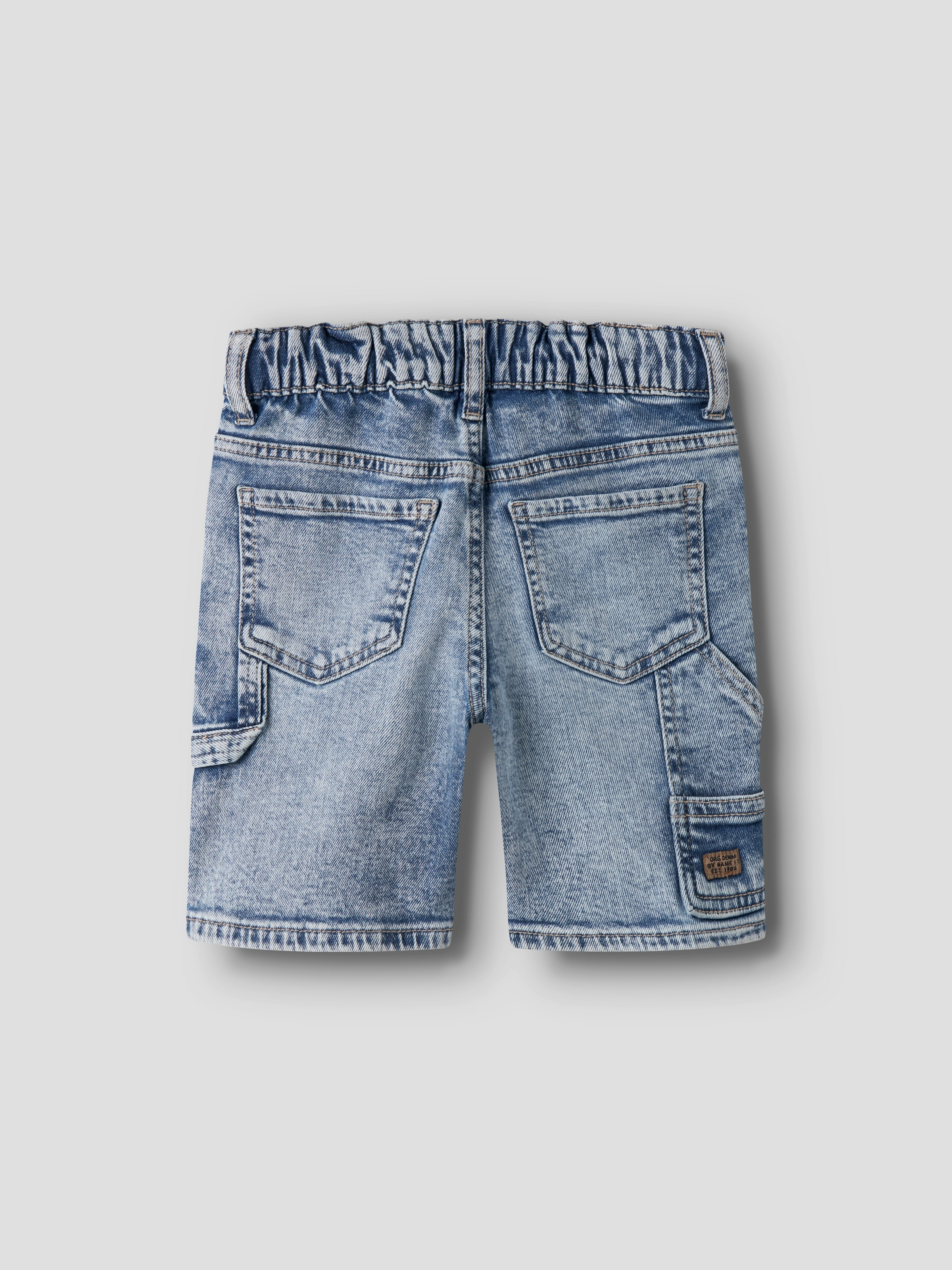 Name It Jeansshorts »NMMBEN LOOSE DNM BERMUDA 8620-BC NOOS« aus Baumwollmischung mit Elasthan, lockere Passform