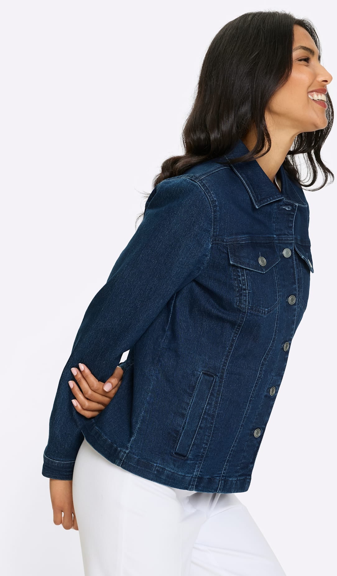 Classic Basics Veste en jean ohne Kapuze