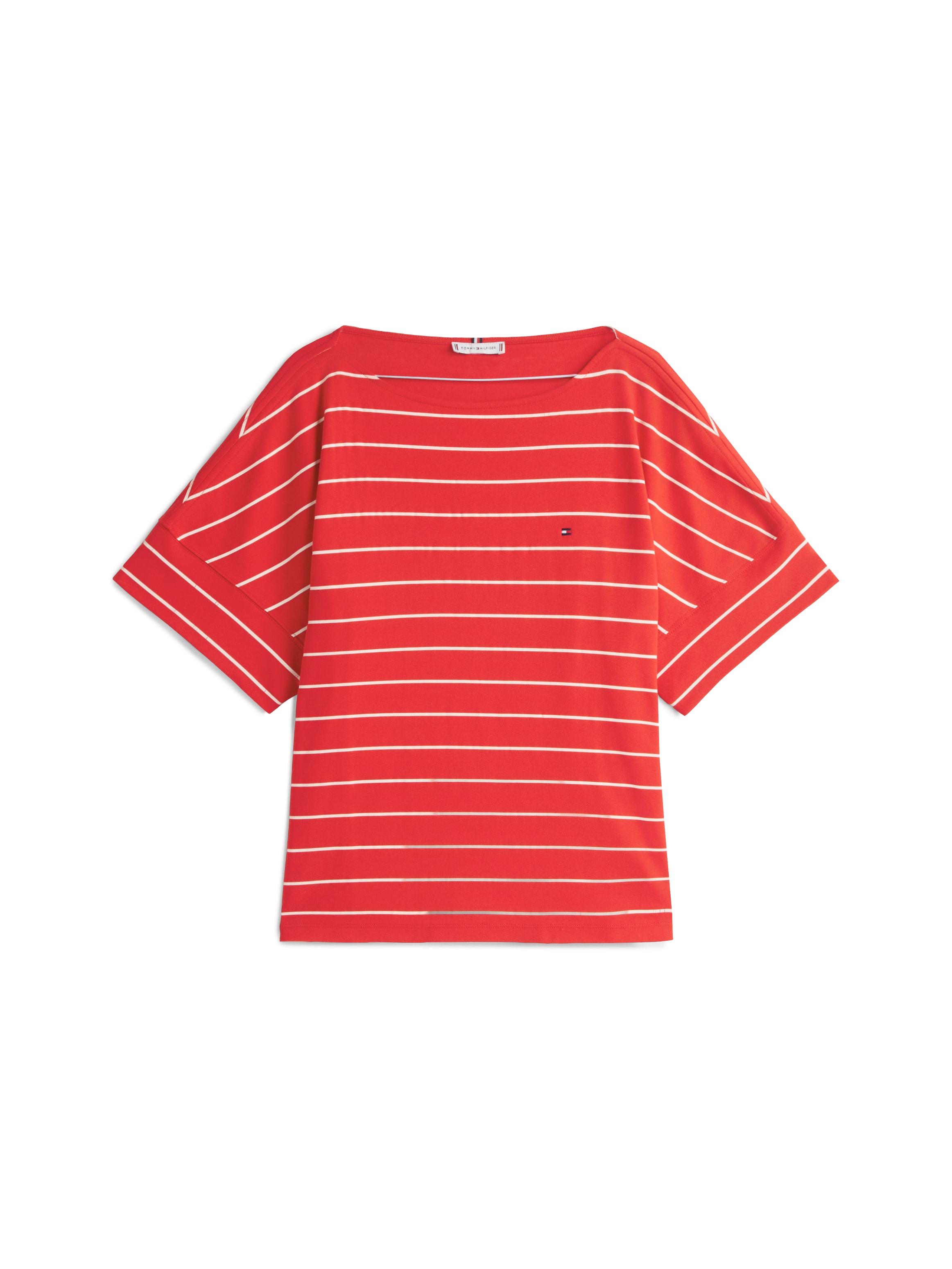 Tommy Hilfiger Curve T-shirt à manches courtes »CRV MDRN CODY CAP SLV C-NK TEE« in grossen Grössen