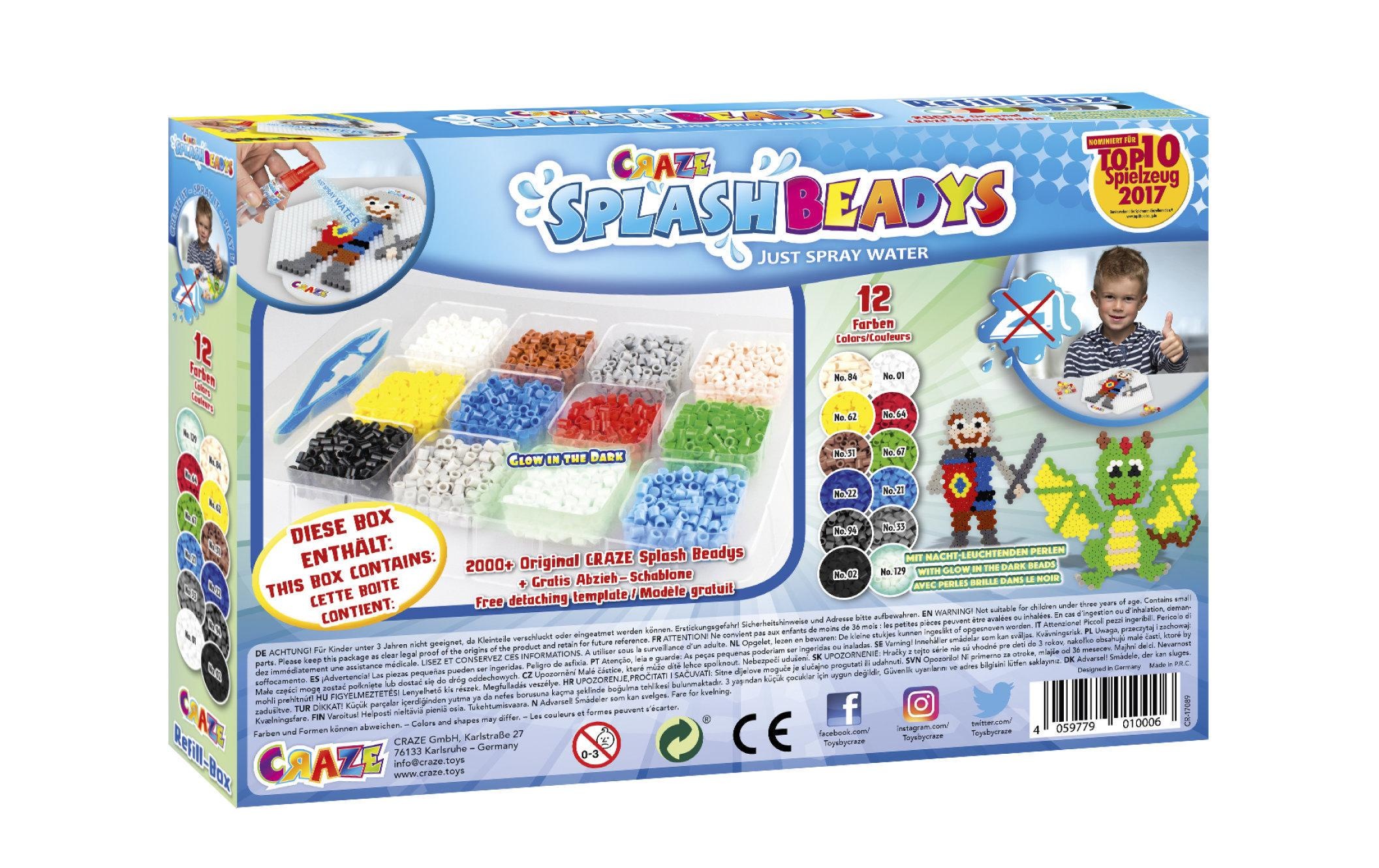 CRAZE Kreativset »Refill Set Boys Mehrfarbig«