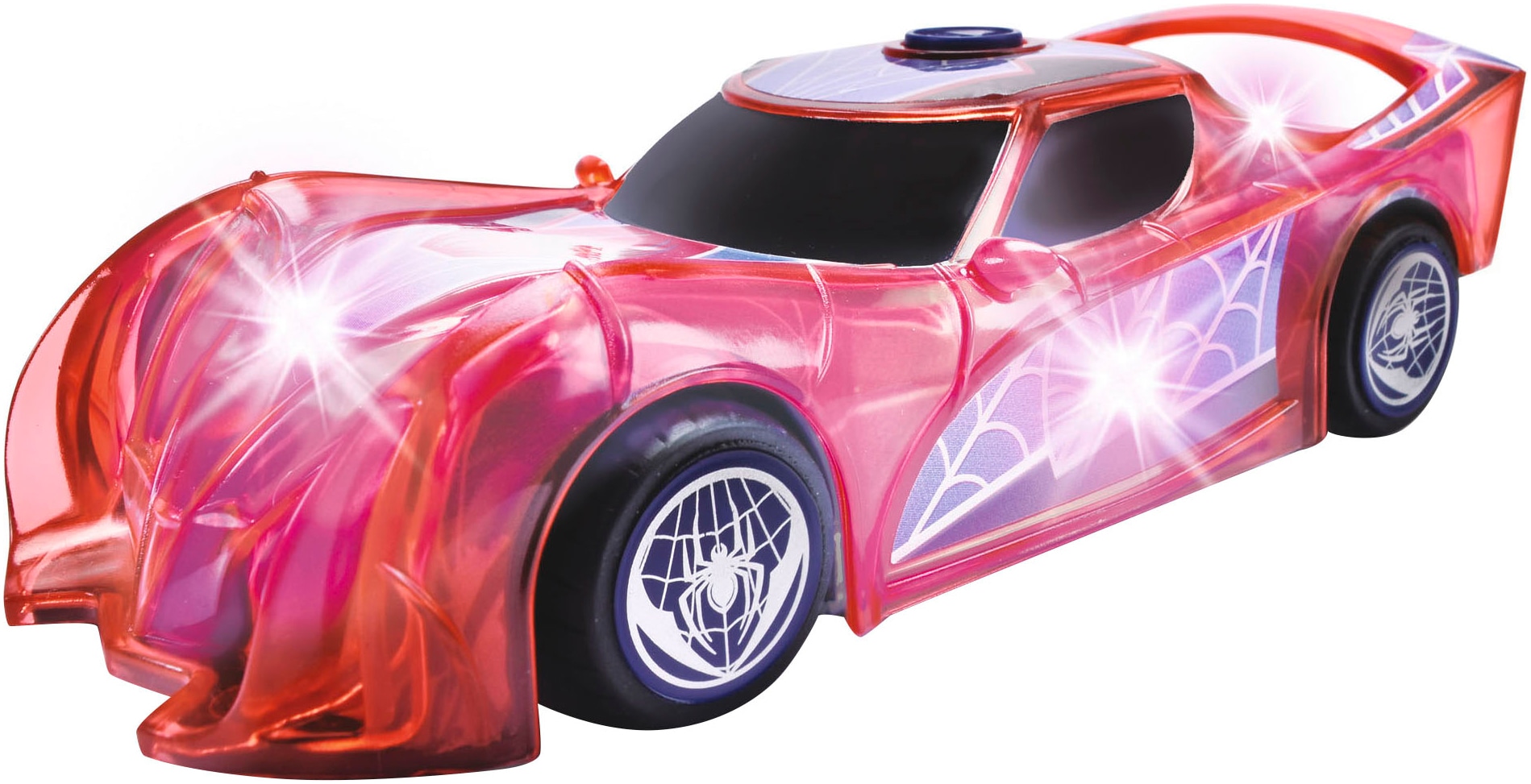 Dickie Toys Spielzeug-Auto »Marvel Light Hero Spider-Man 1:32« mit Licht und Sound