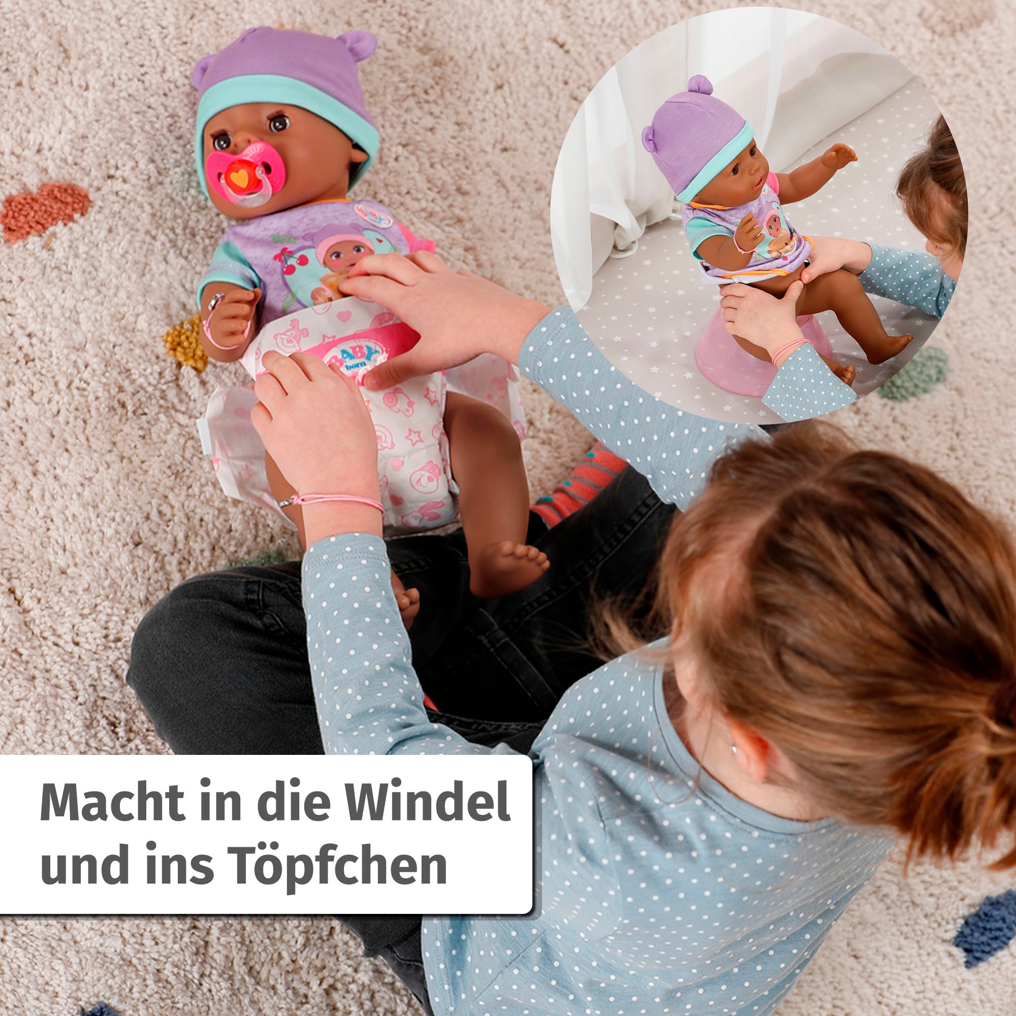 Baby Born Poupée bébé »Eva, 43 cm«