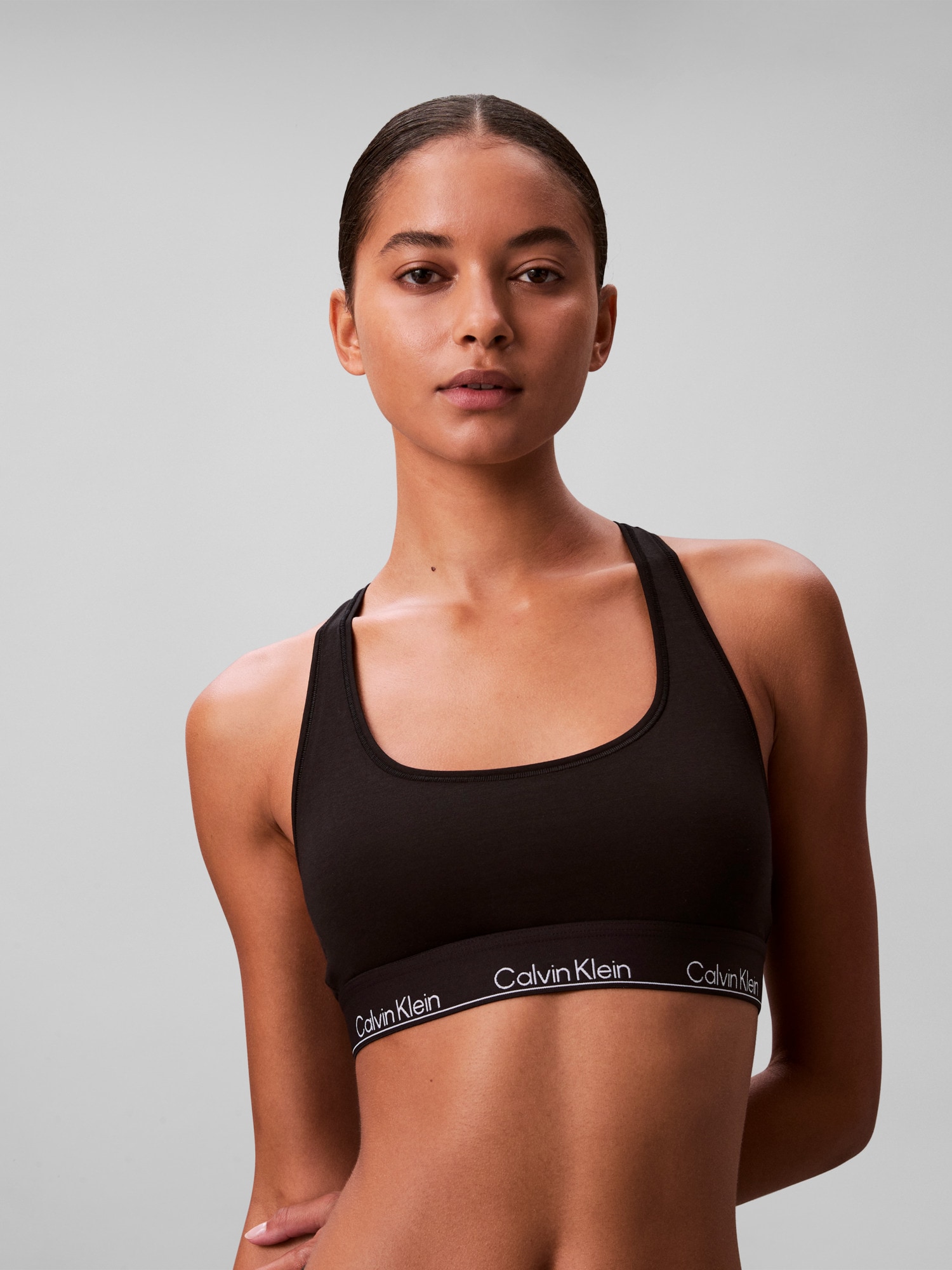 Calvin Klein Underwear Brassière »UNLINED BRALETTE« Mit elastischem Saum