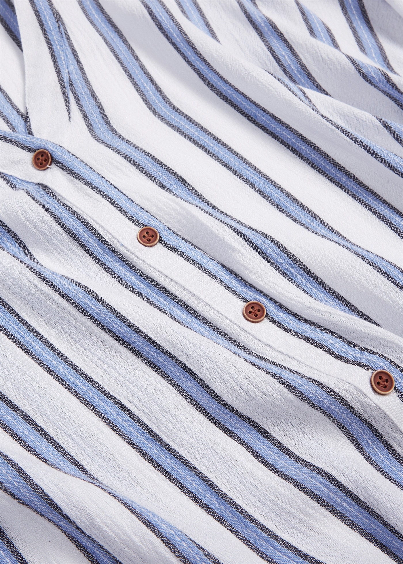 bonprix Blouse chemise mit schmalem Stehkragen und V-Ausschnitt