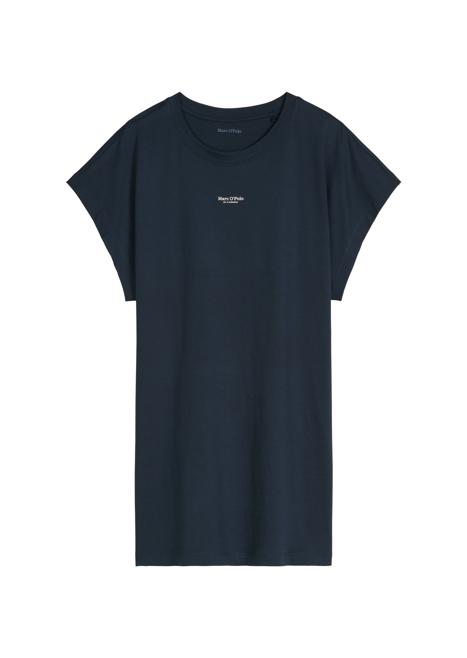 Marc O'Polo Nachthemd »Mix N Match Nightdress« Ohne Taschen mit kurzem Arm und Rundhalsausschnitt