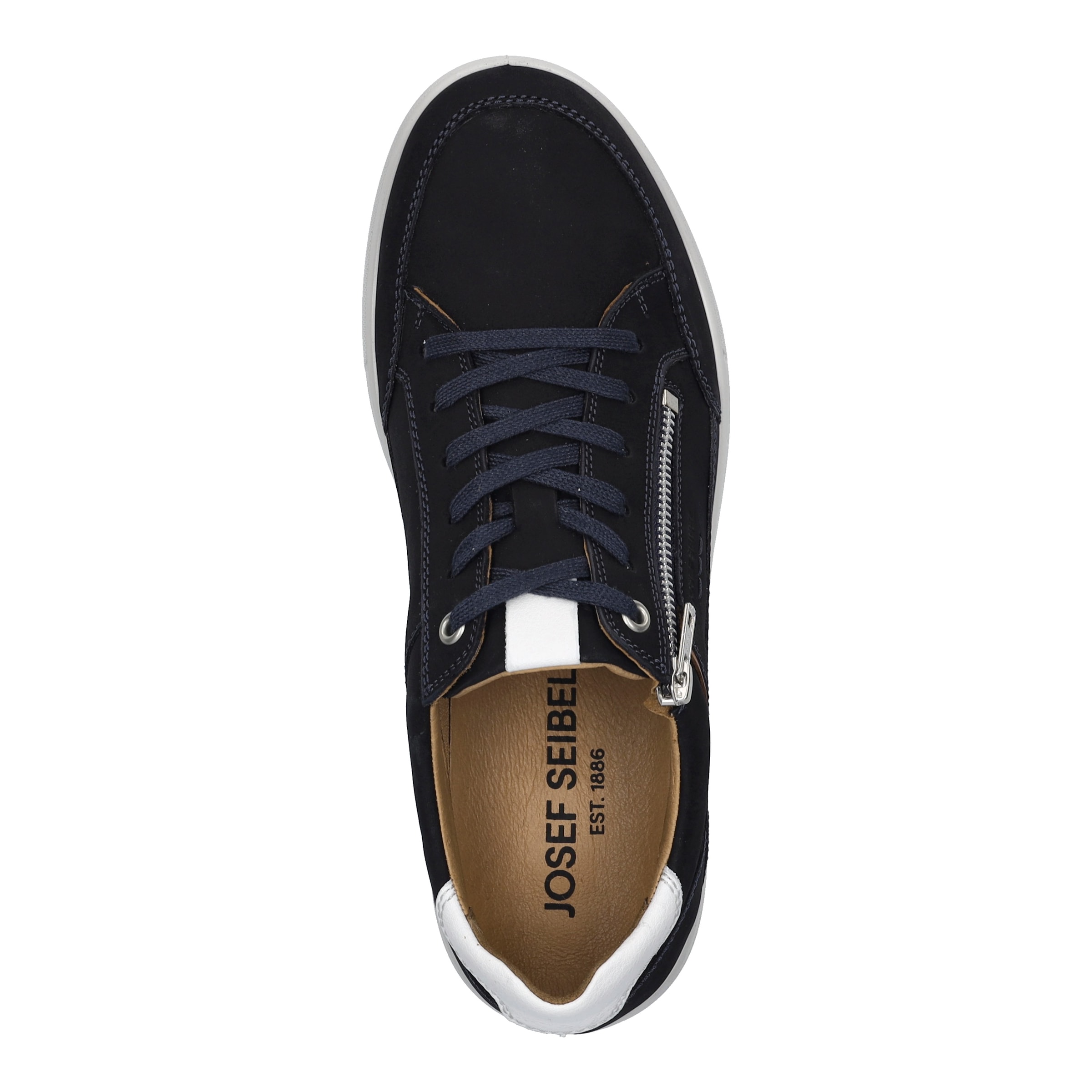 Josef Seibel Sneaker »Maddox 07«  Komfortschuh, Schnürschuh, Freizeitschuh mit Reissverschluss, G-Weite