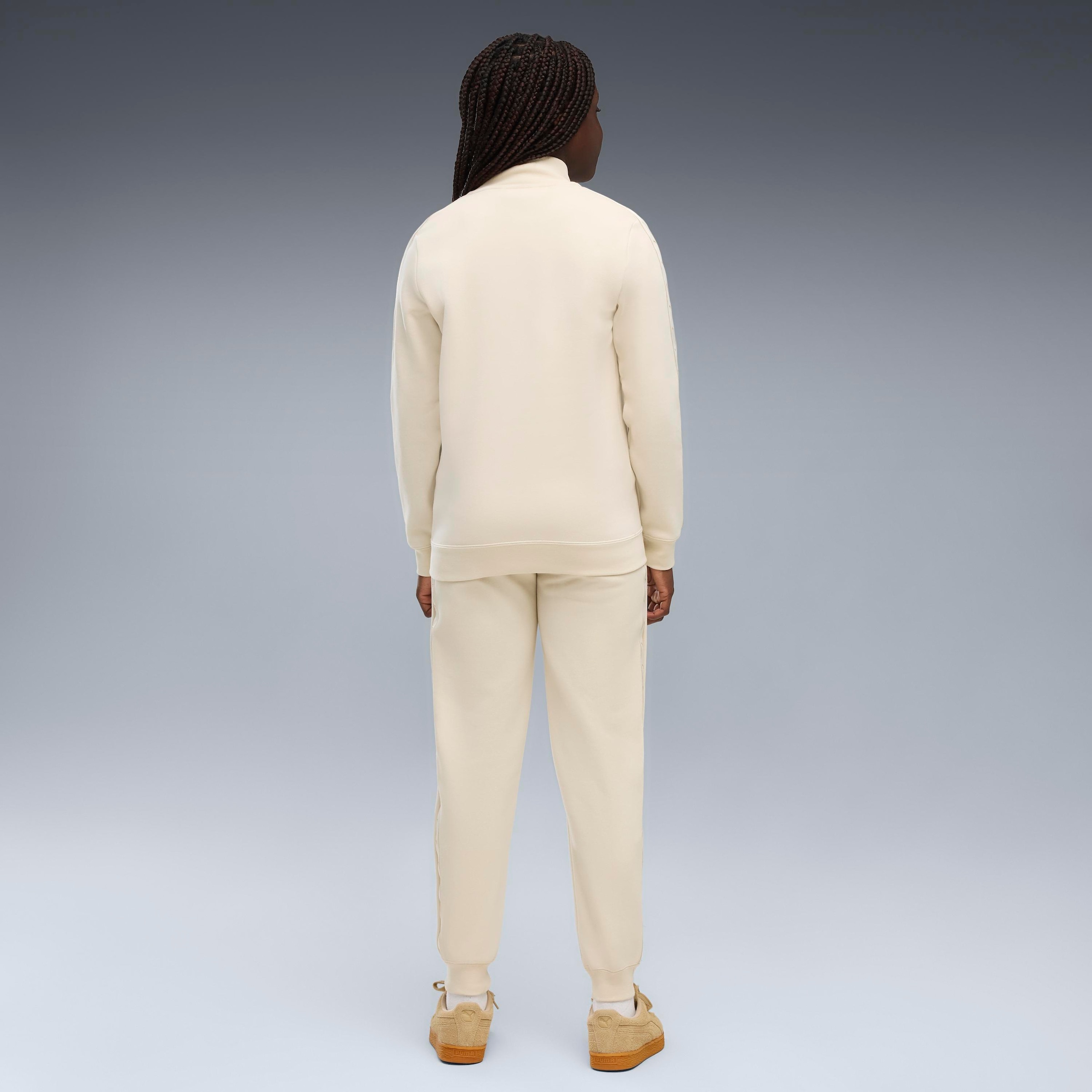 PUMA Combinaison d'entraînement »ESS TAPE FULL-ZIP SWEAT SUIT FL G« 2 ensemble 2 pièces, avec fermeture éclair sur le haut, haut à manches longues