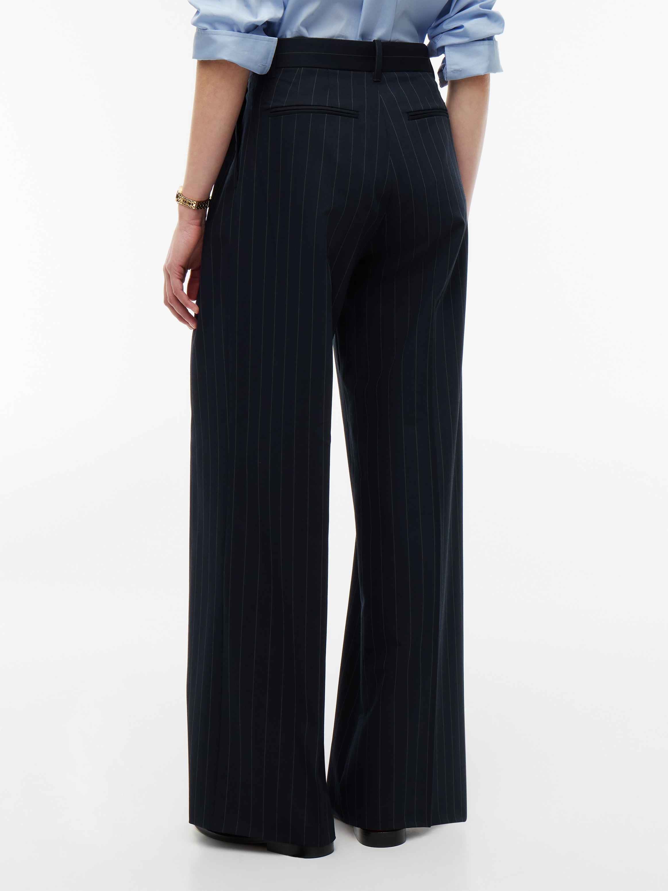 Tommy Hilfiger Pantalon de costume »VISCOSE BLEND WIDE LEG«  Materialmix, lässig geschnitten