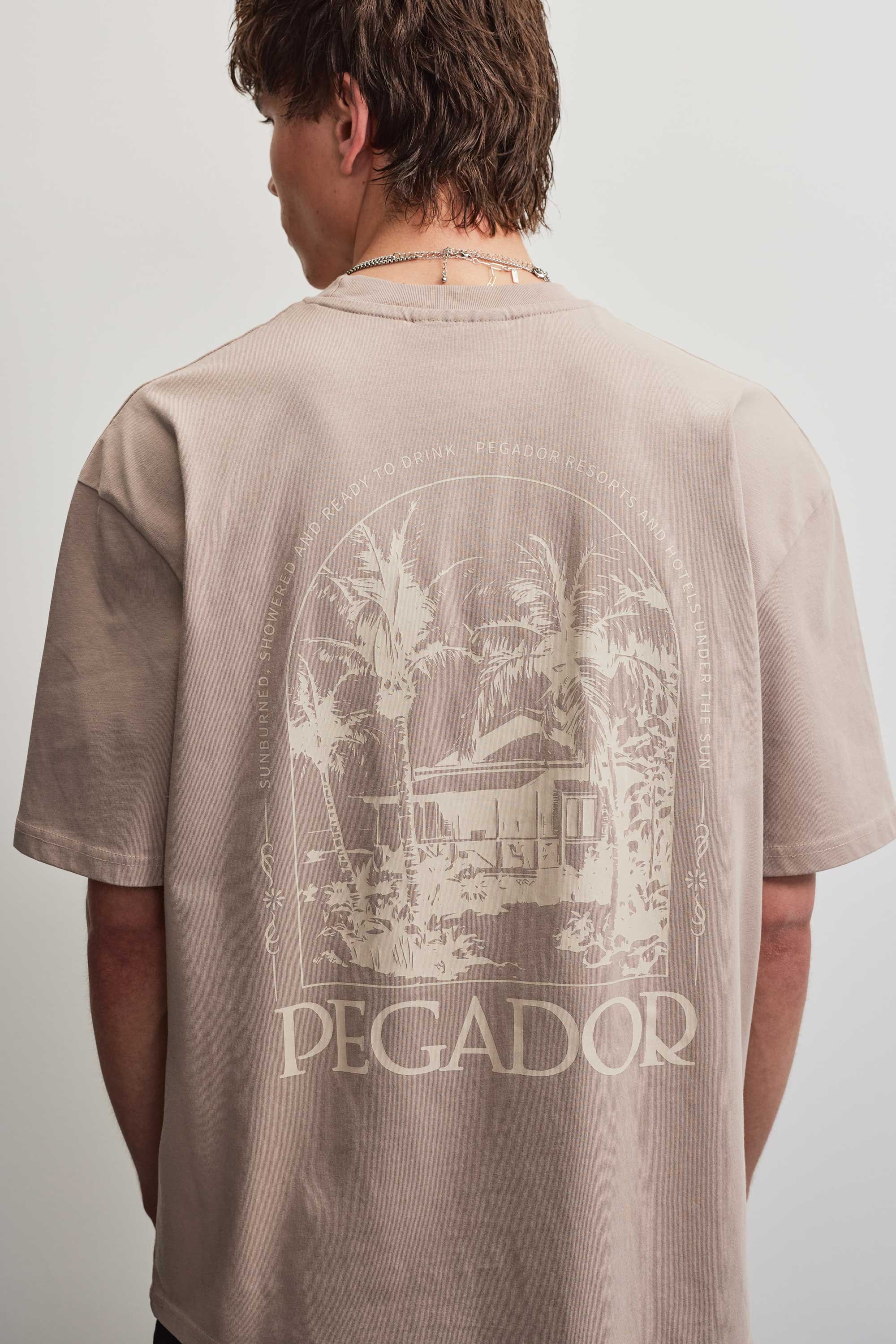 PEGADOR Shirt à col rond »TRAVNIK OVERSIZED TEE«