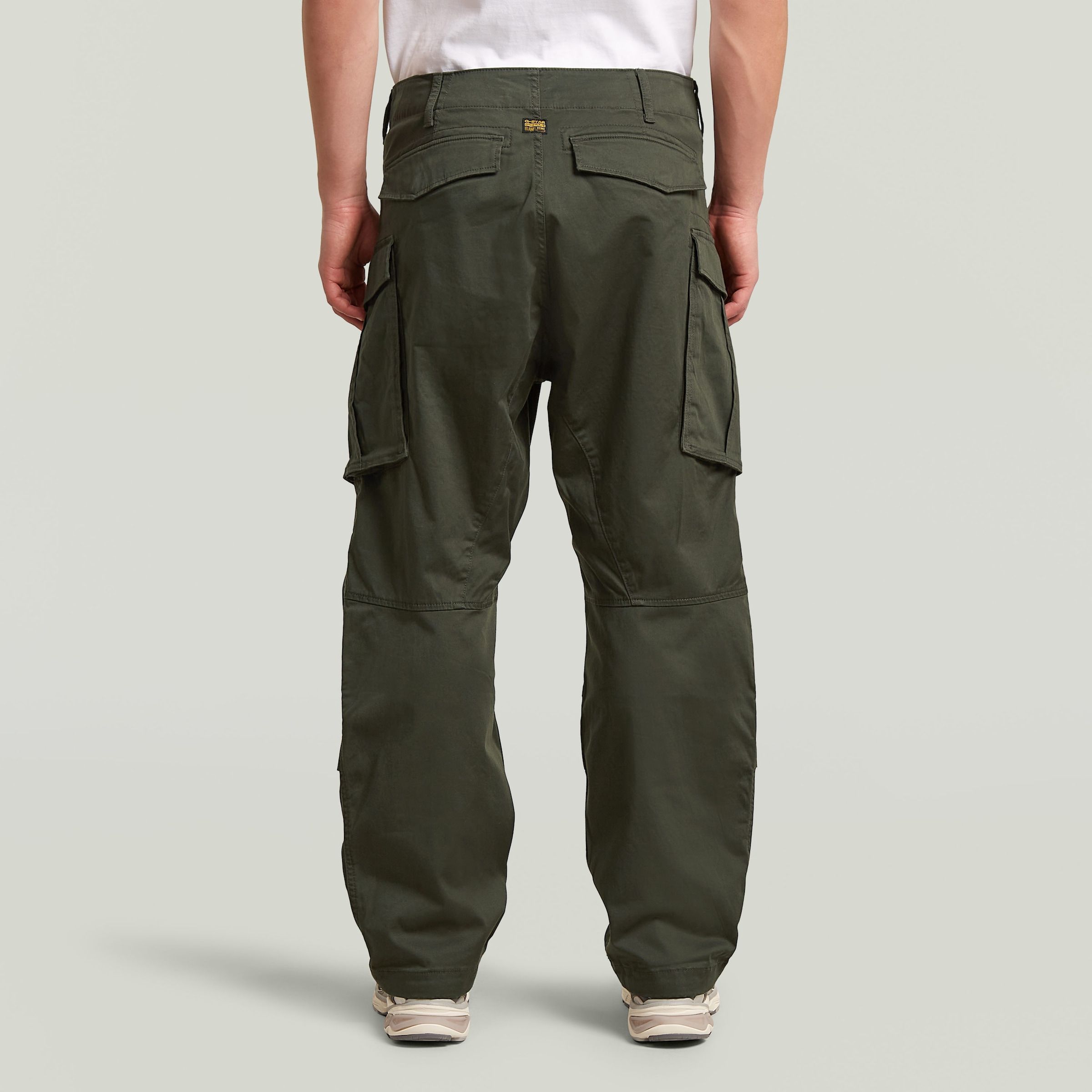 G-STAR Pantalon cargo »Rovic 3D Relaxed«  taille basse, mélange de coton avec une teneur en stretch