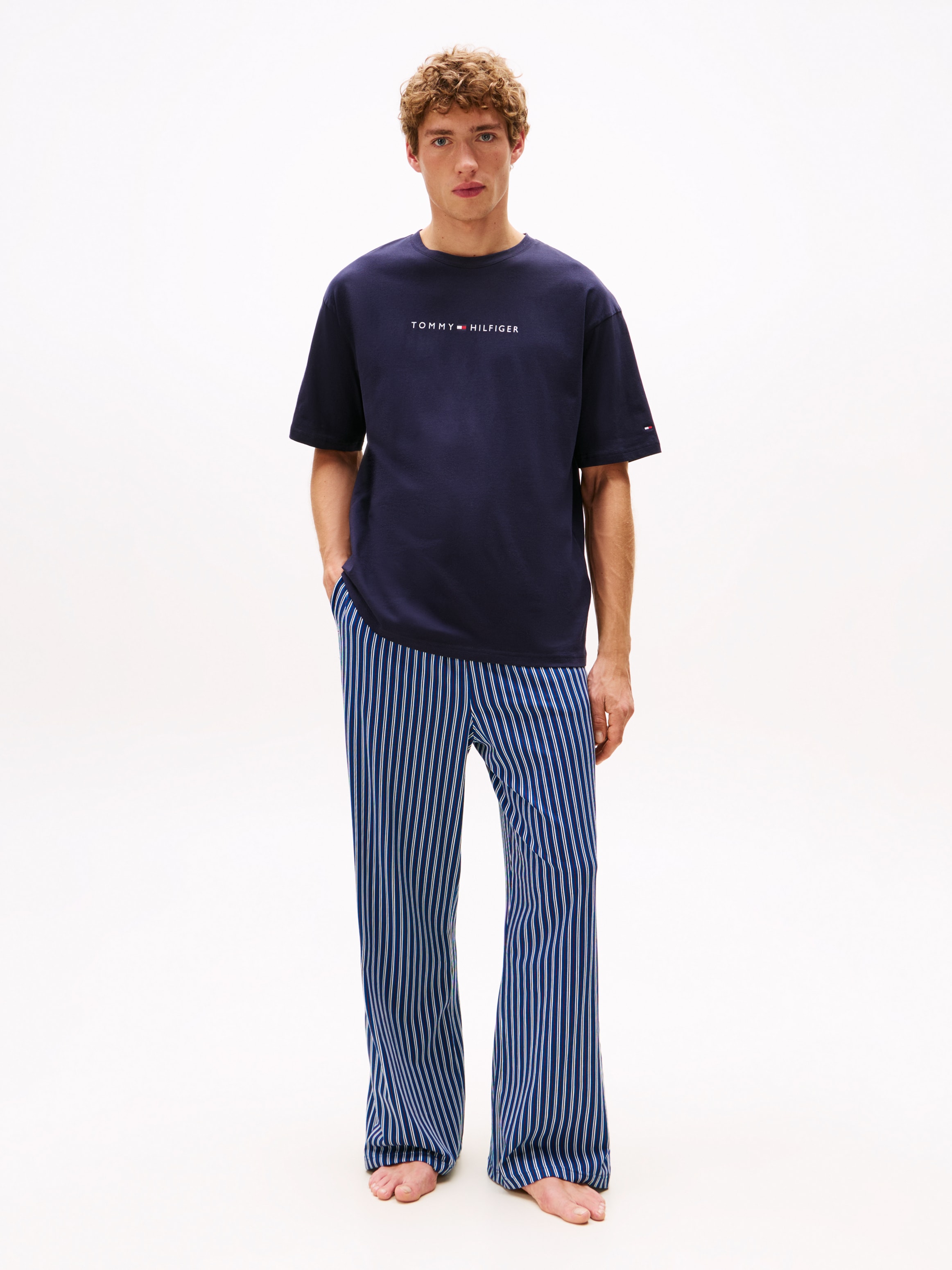 Tommy Hilfiger Underwear T-shirt »TEE CONT. LOGO« mit Rundhals, normale Passform