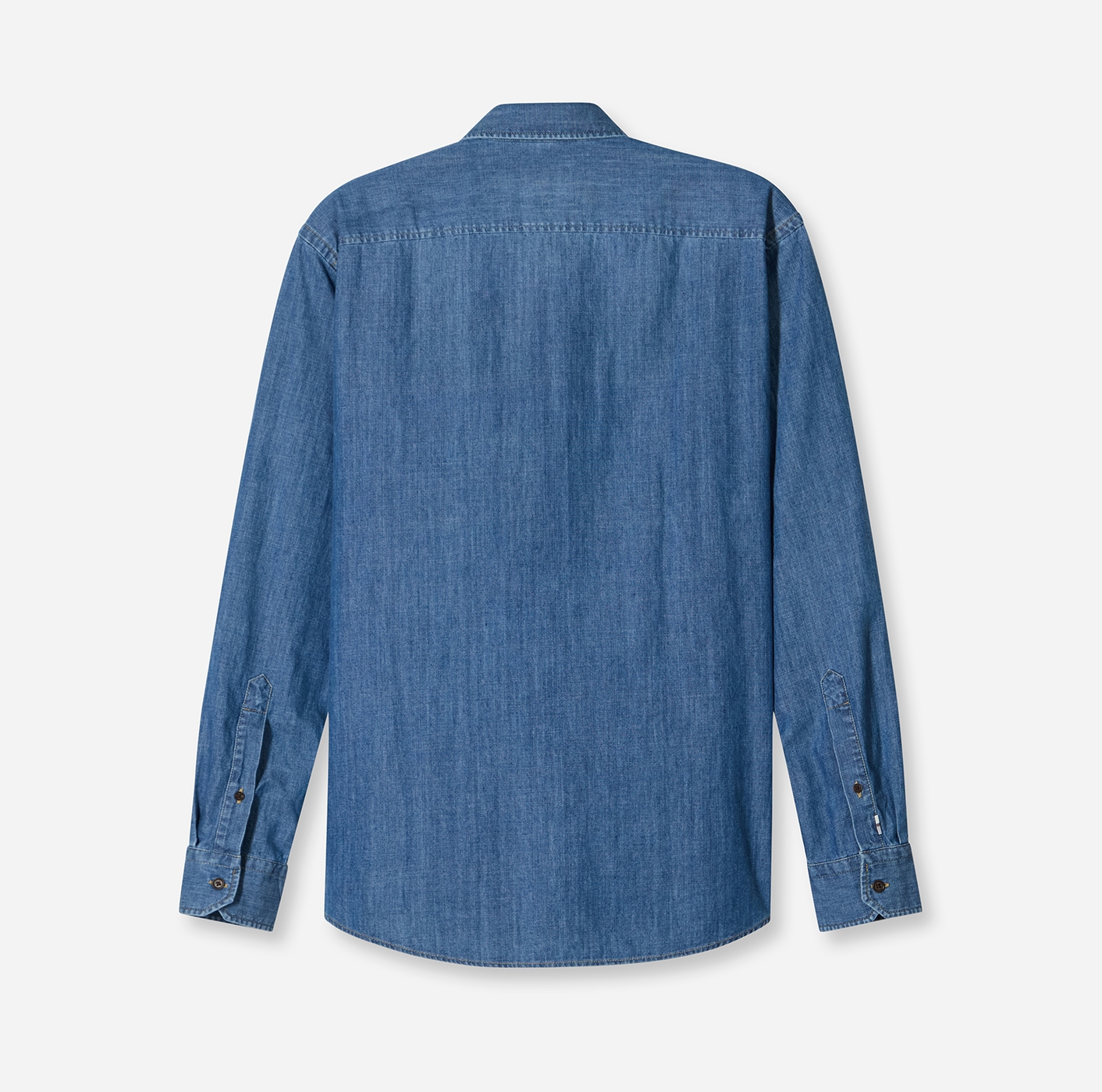 OLYMP Jeanshemd »Casual Kentkragen« Modern Fit, Kentkragen