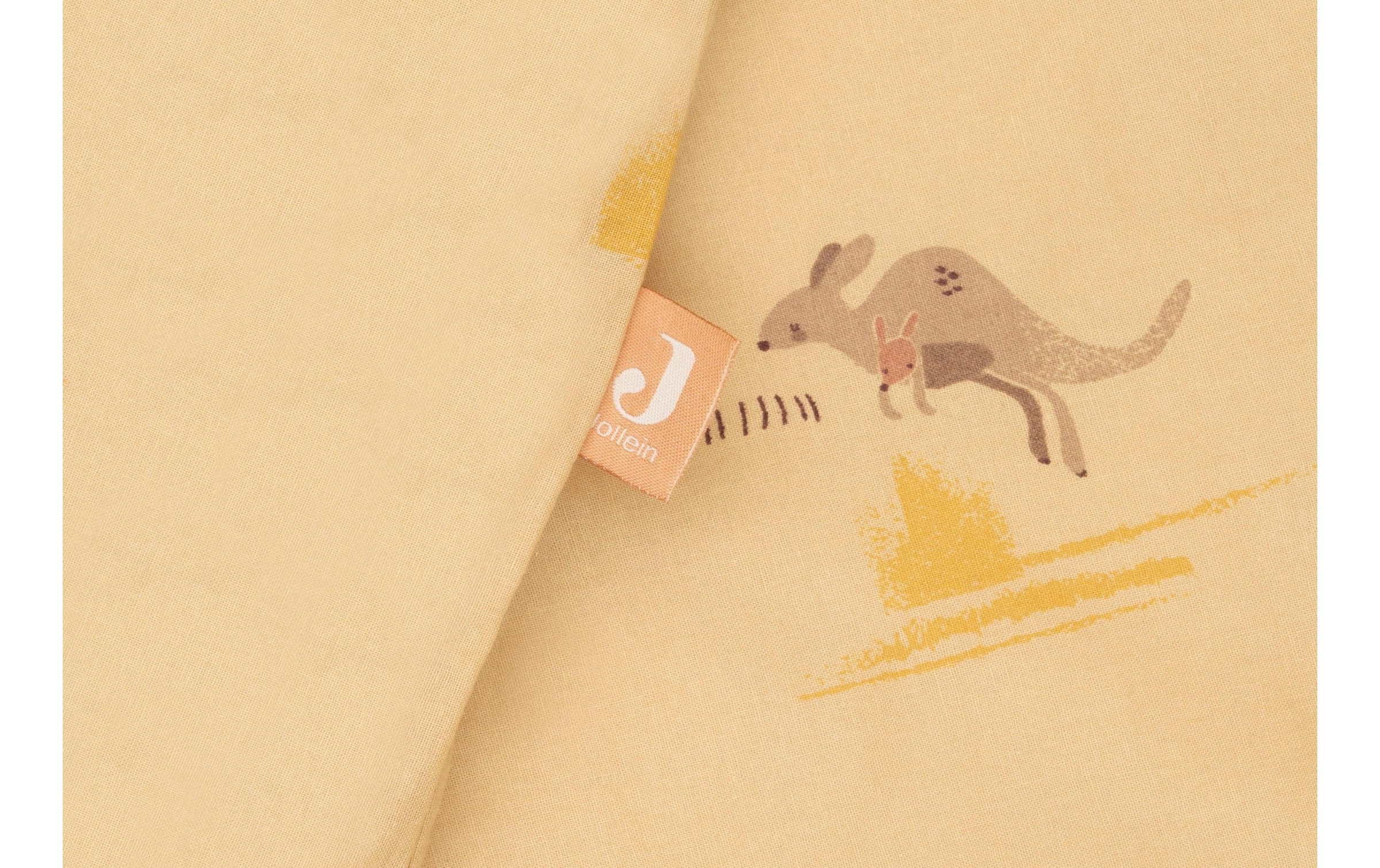 Jollein Kinderbettwäsche »Kangaroots 120 x 150 cm«