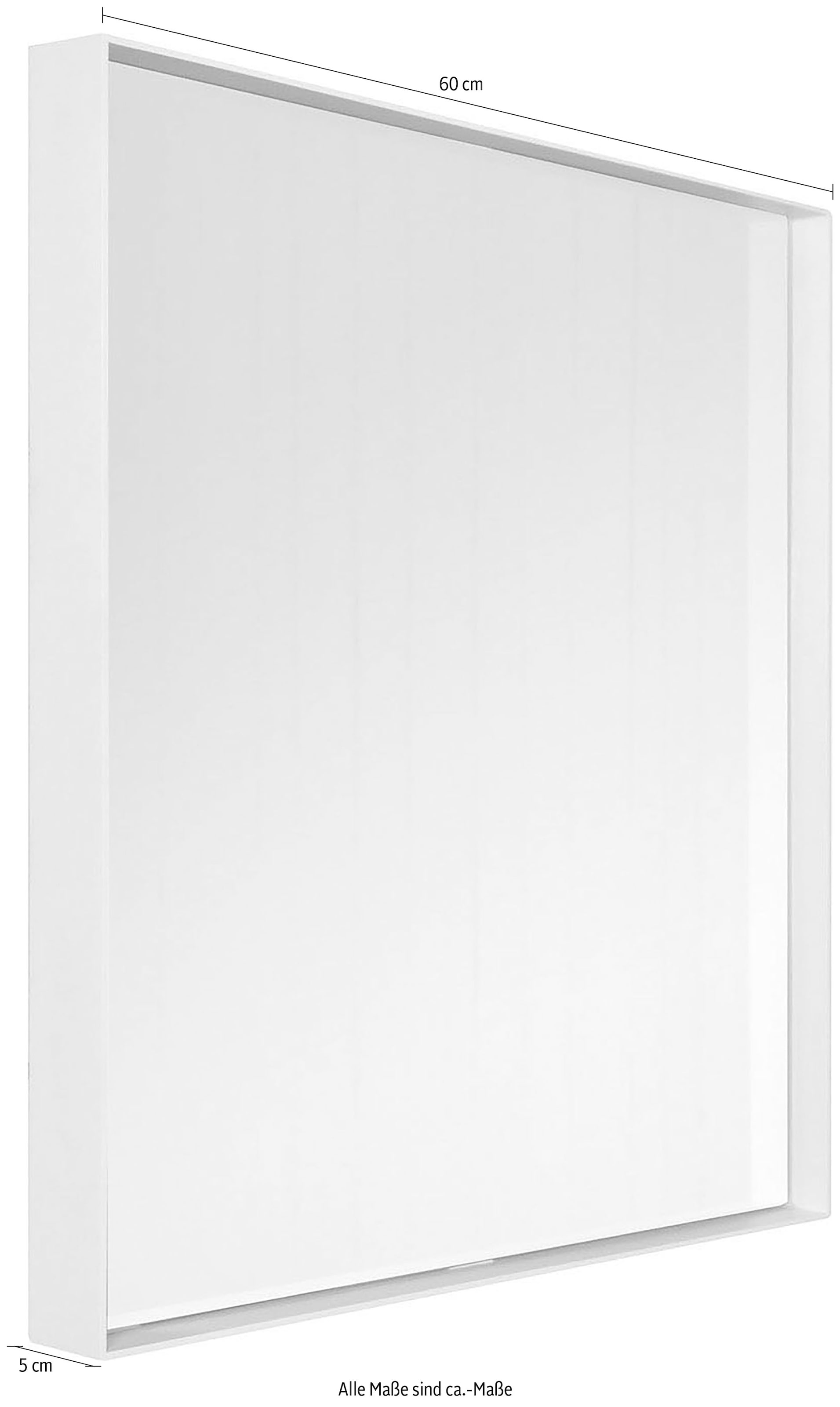 Spinder Design Wandspiegel »Donna« Metall, 60 x 60 cm