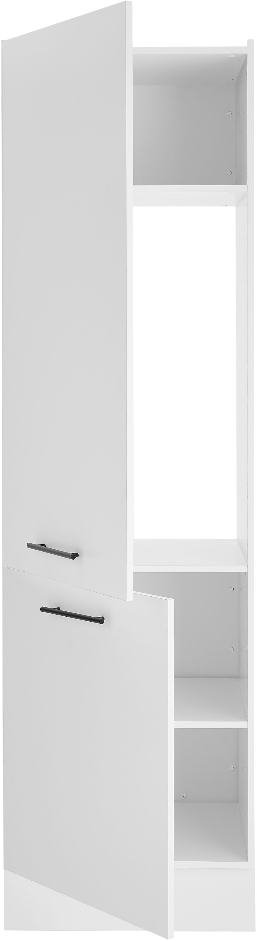 BASIC by Balculina Kühlumbauschrank »Tirol B/H/T 60x212x57 cm« 1 Stk. tlg. Breite 60cm, höhenverstellbare Kunststofffüsse