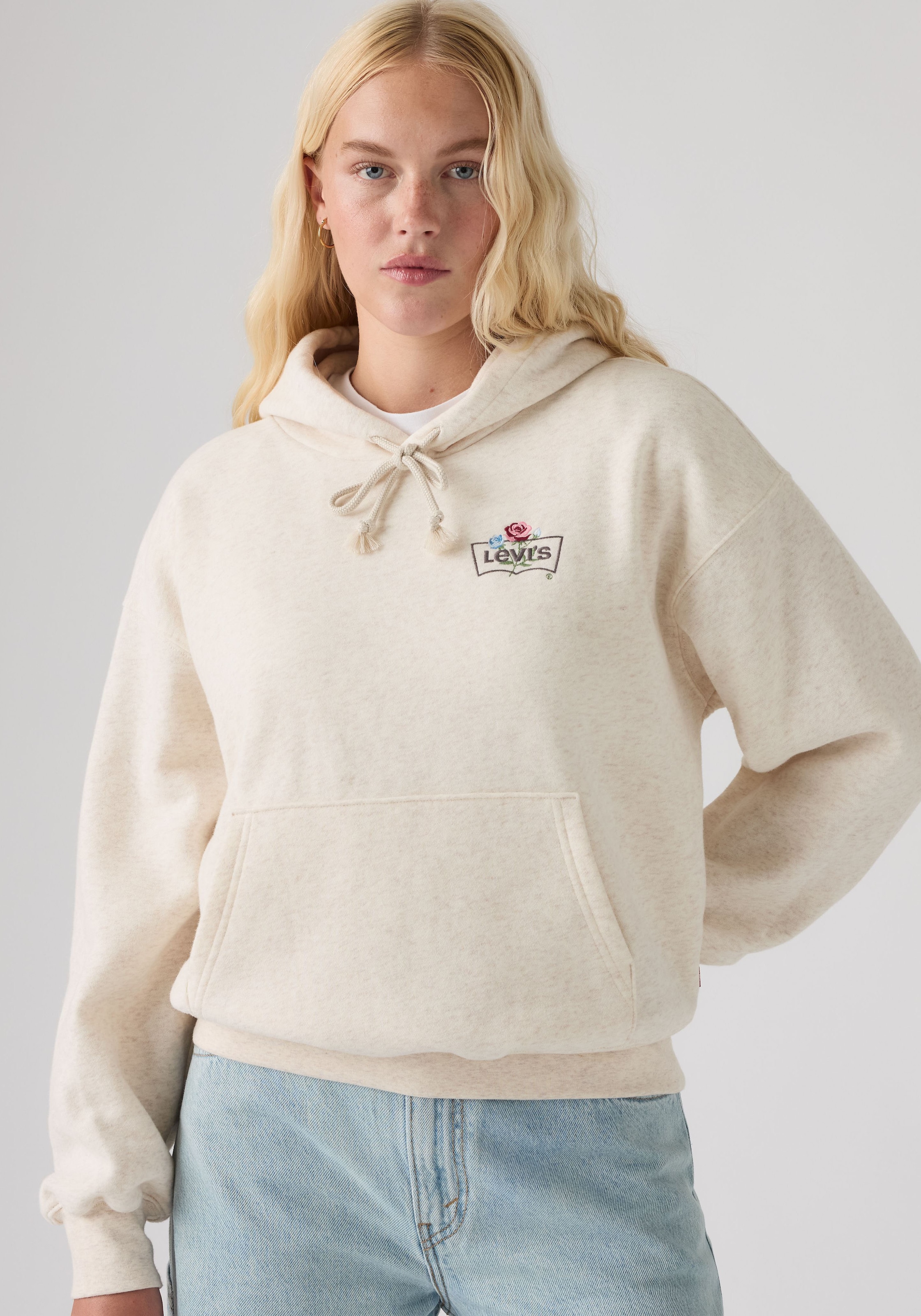 Levi's® Hoodie »GR EVERYDAY HOODIE 2.0«, Couvrant la taille, coupe slim
