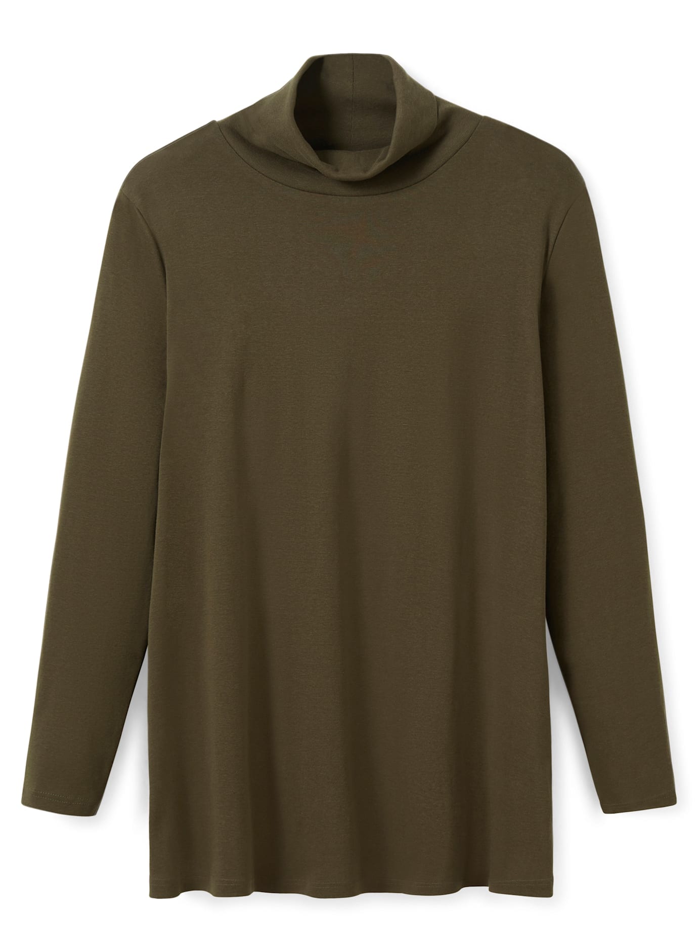 Sheego Langarmshirt »Rollkragen-Shirt« 1 Stk.