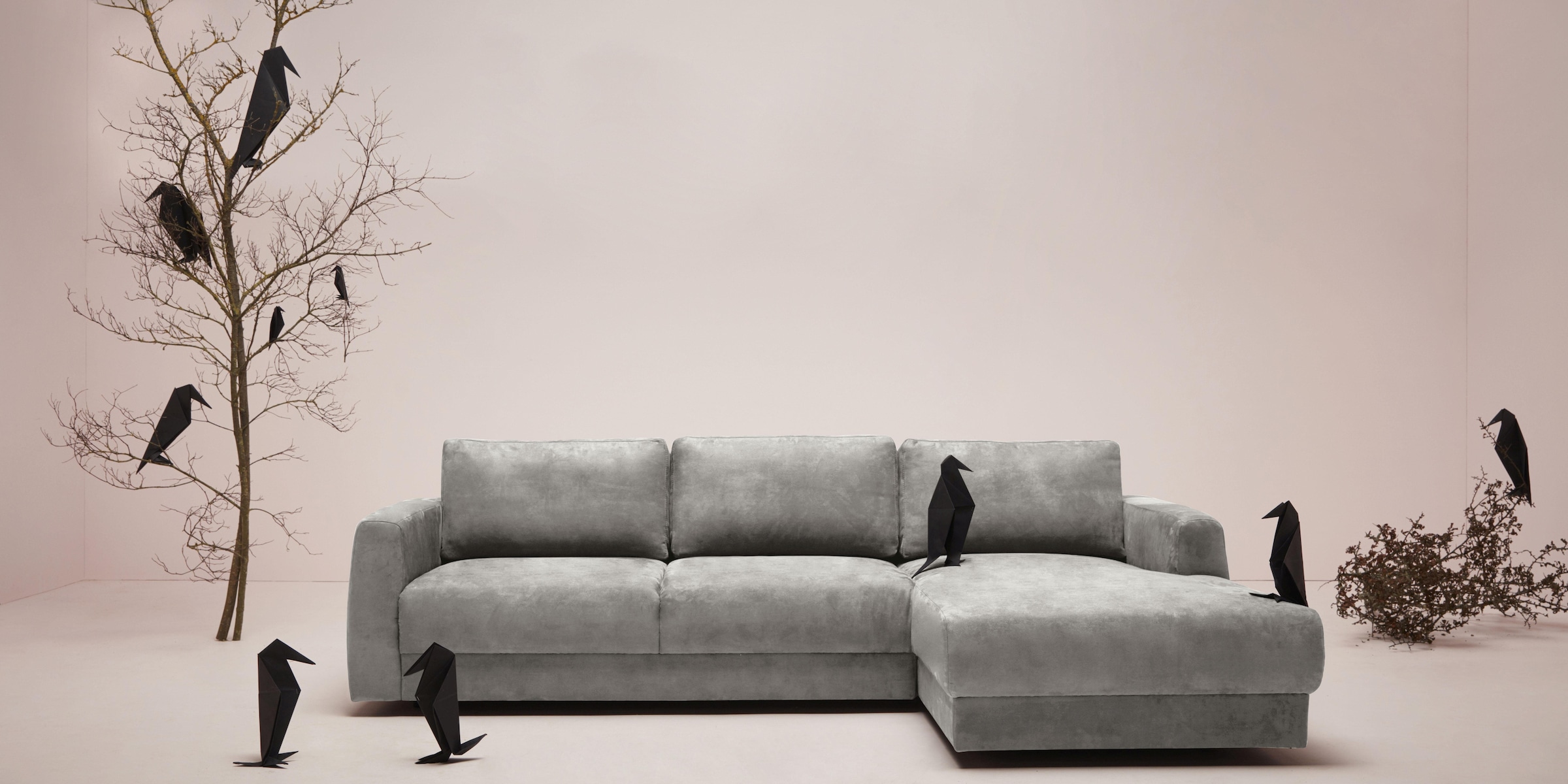 GOODproduct Canapé d'angle »Hobro L-Form« in 3 Bezugsqualitäten in vielen Farben, Design by Morten Georgsen