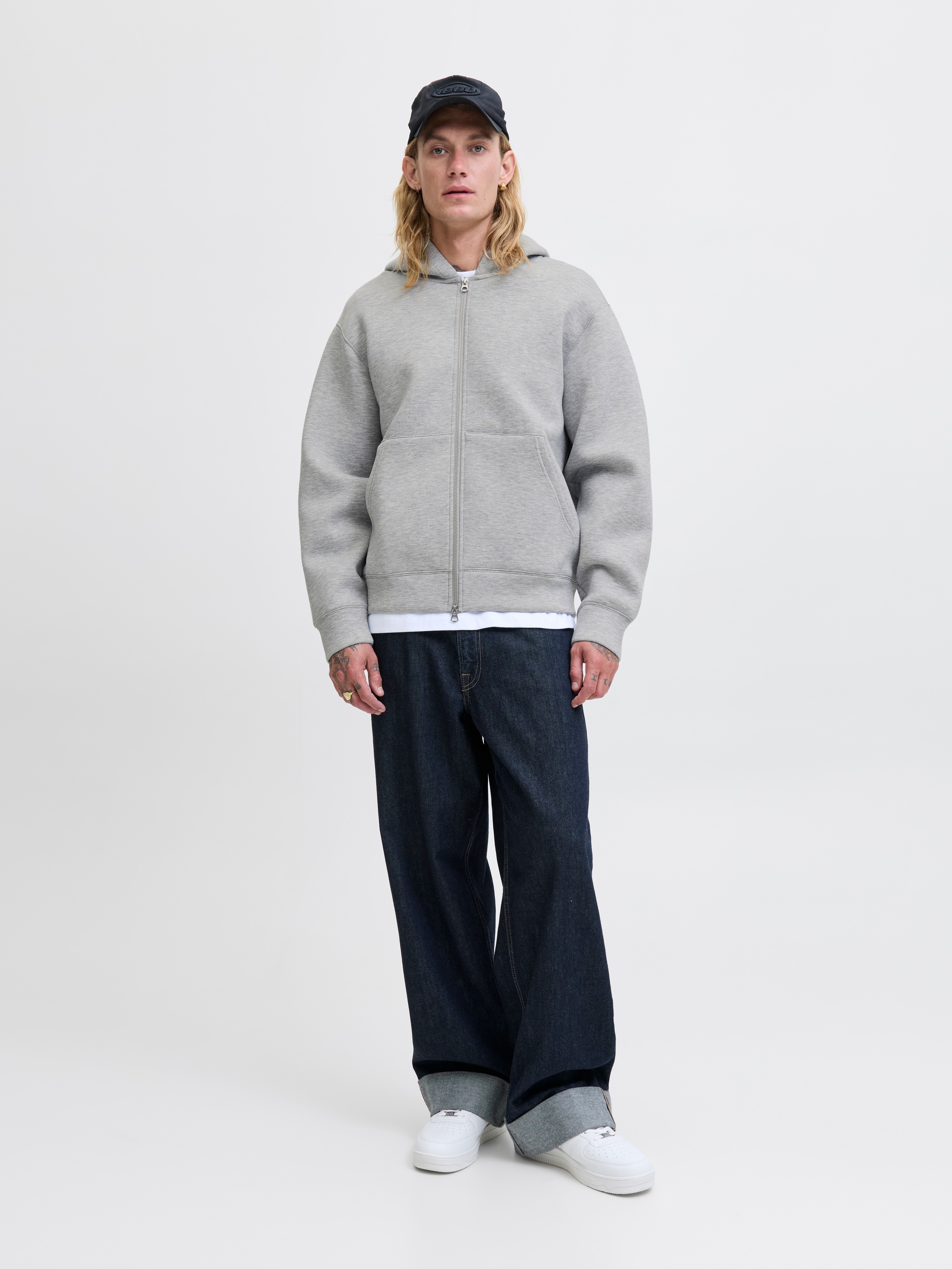 Jack & Jones Kapuzensweatshirt »JCOCOVER SCUBA SWEAT ZIP HOOD NOOS«
