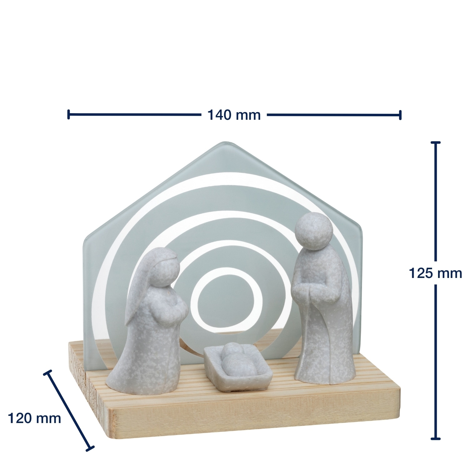 LEONARDO Crèche »Silenzio« décoration de Noël