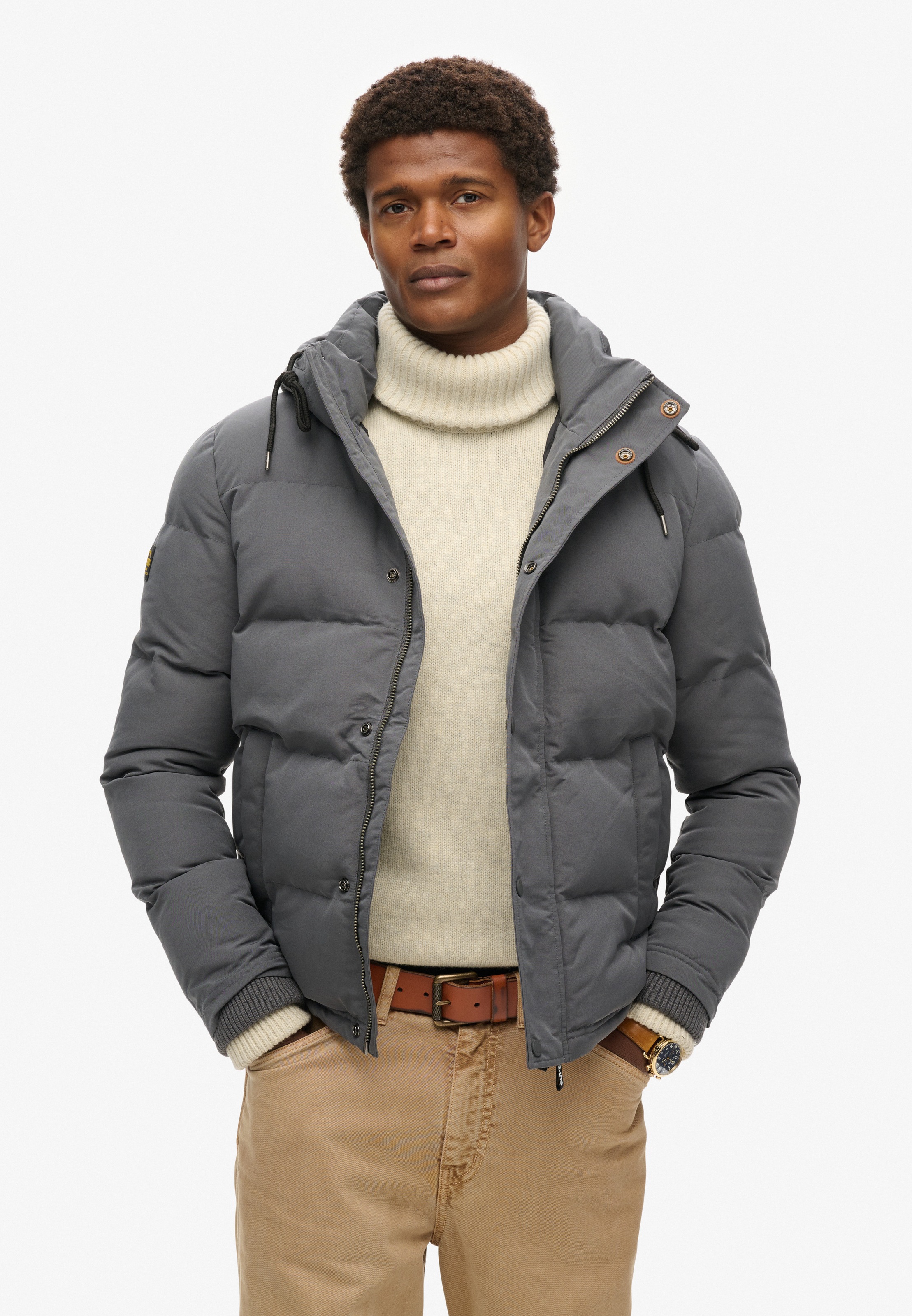 Superdry Veste matelassée »Everest Hooded Puffer Jacket« mit Kapuze