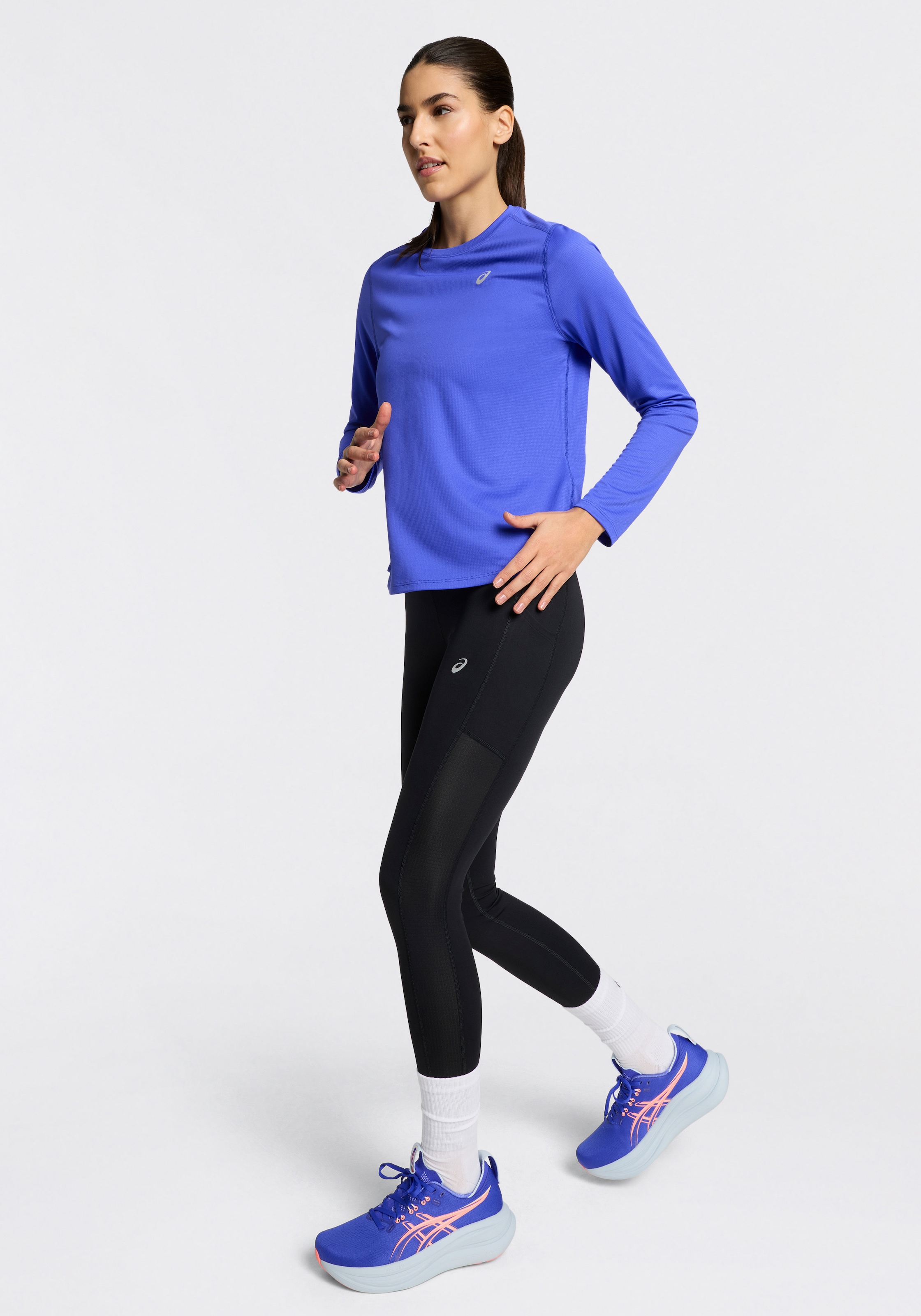 Asics Laufshirt »ASICS CORE LS TOP« langärmlig, mit reflektierenden Details, für Training und Laufen