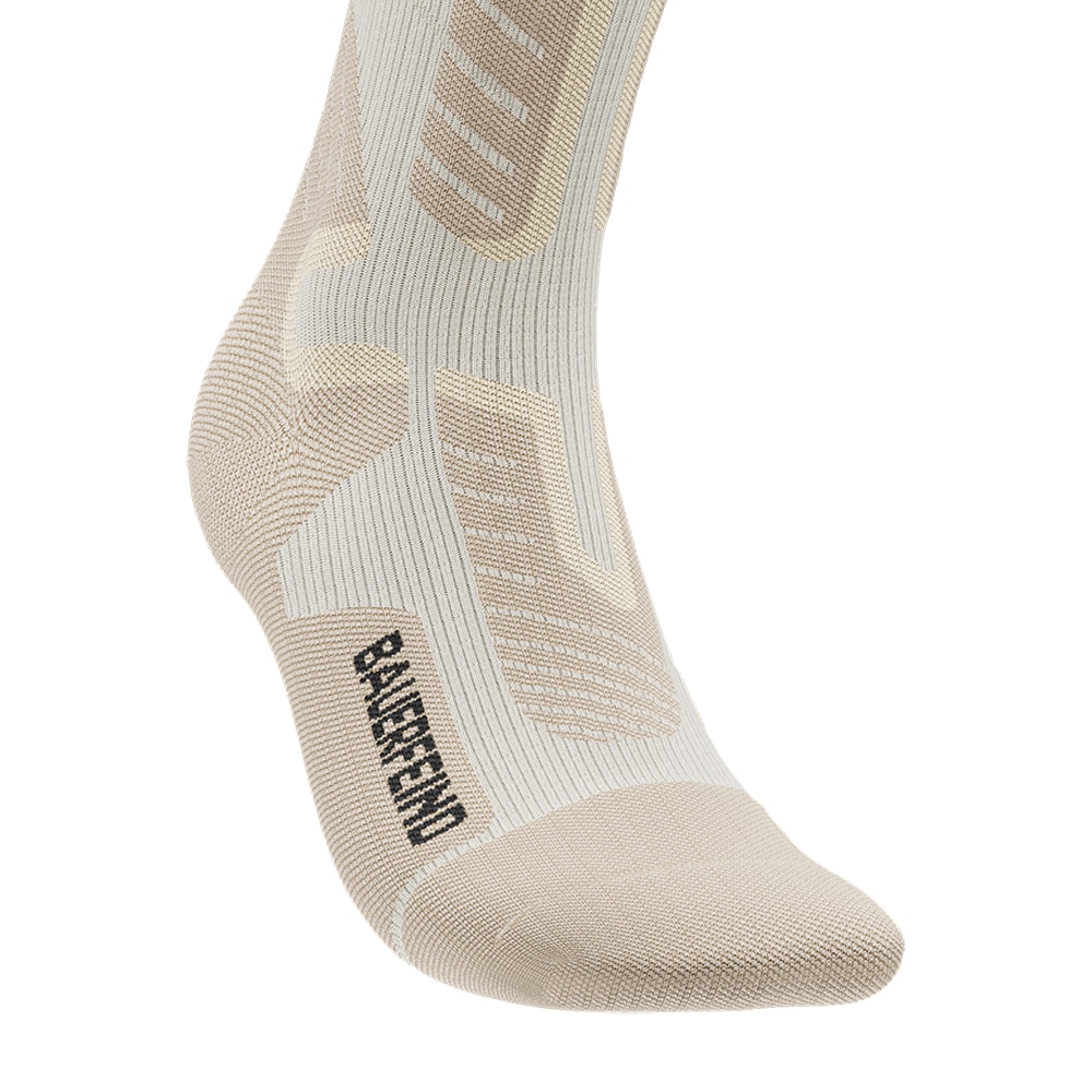 Bauerfeind Sportsocken »SKI ALPINE COMPRESSION SOCKS« für Alpinski und Snowboard, mit ausgesparten Polsterzonen