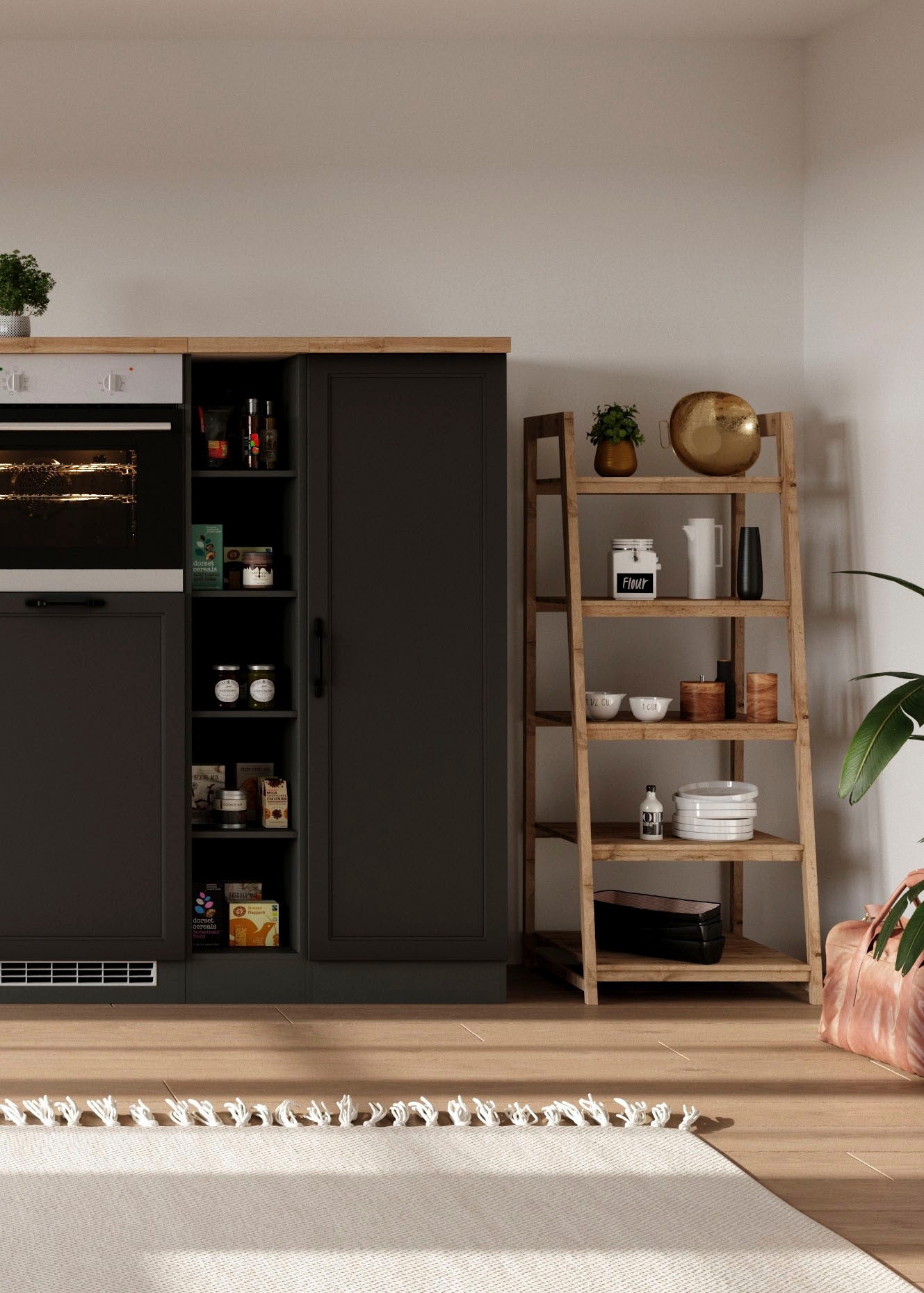 KOCHSTATION Armoire à provisions »KS-Lana« Breite 50 cm