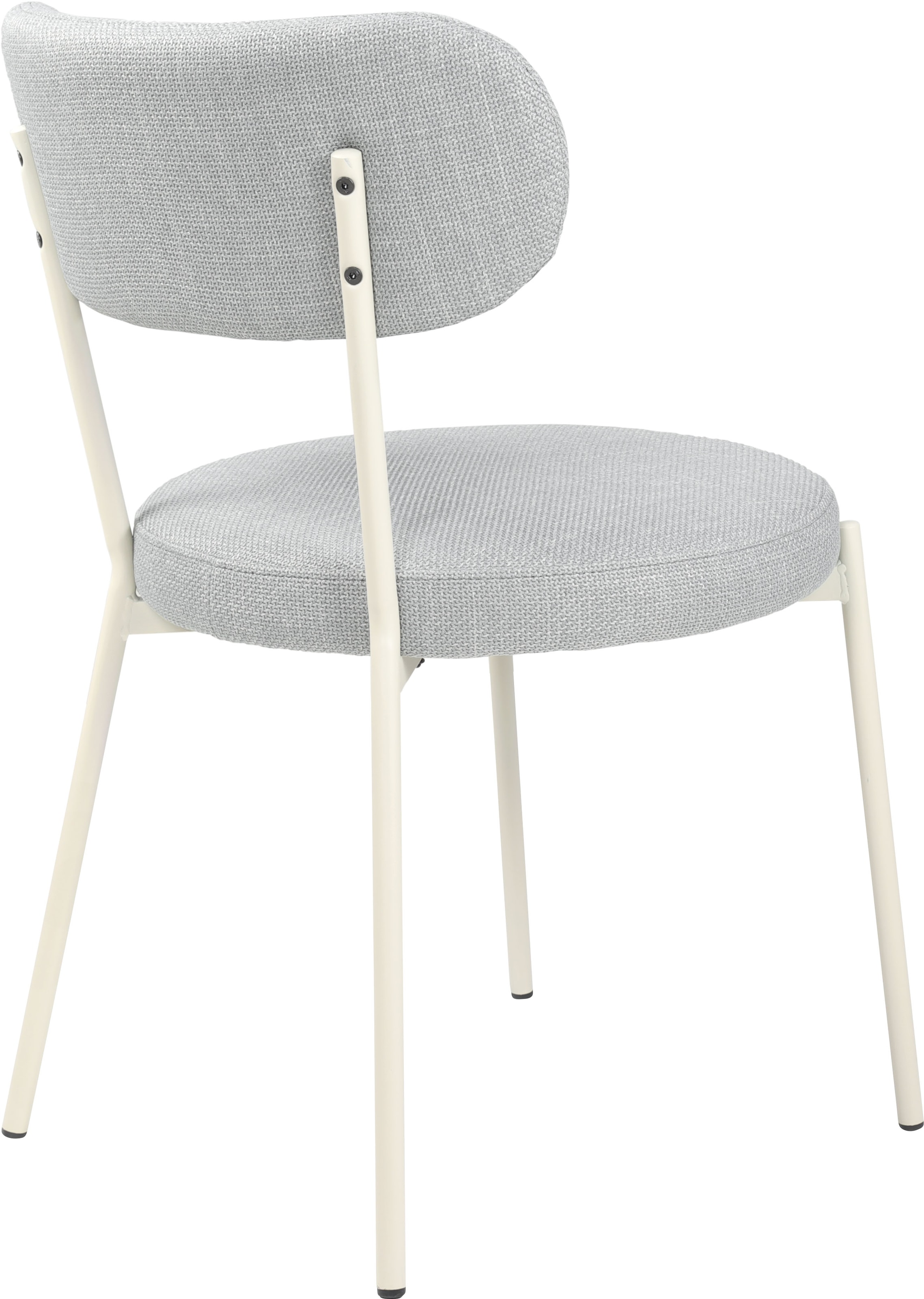 TOM TAILOR HOME 4-Fussstuhl »SOFT PAD CHAIR« (Set) 2 Stk.Esszimmerstuhl, 4-Fussgestell, mit Rückenausschnitt