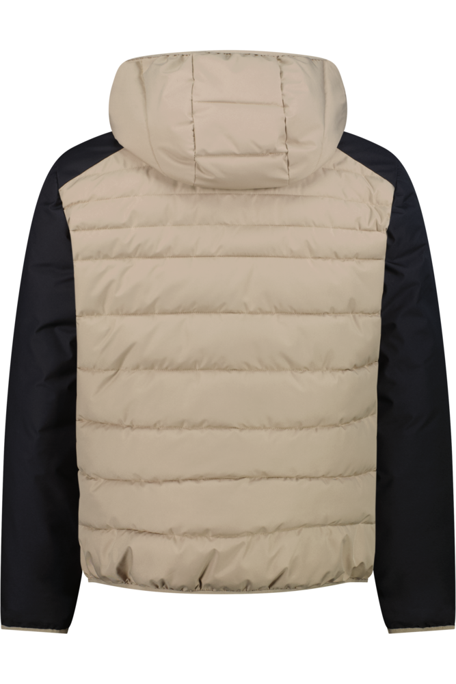 CMP Veste matelassée »MAN JACKET SNAPS HOOD« avec capuche Avec capuche amovible, en polyester