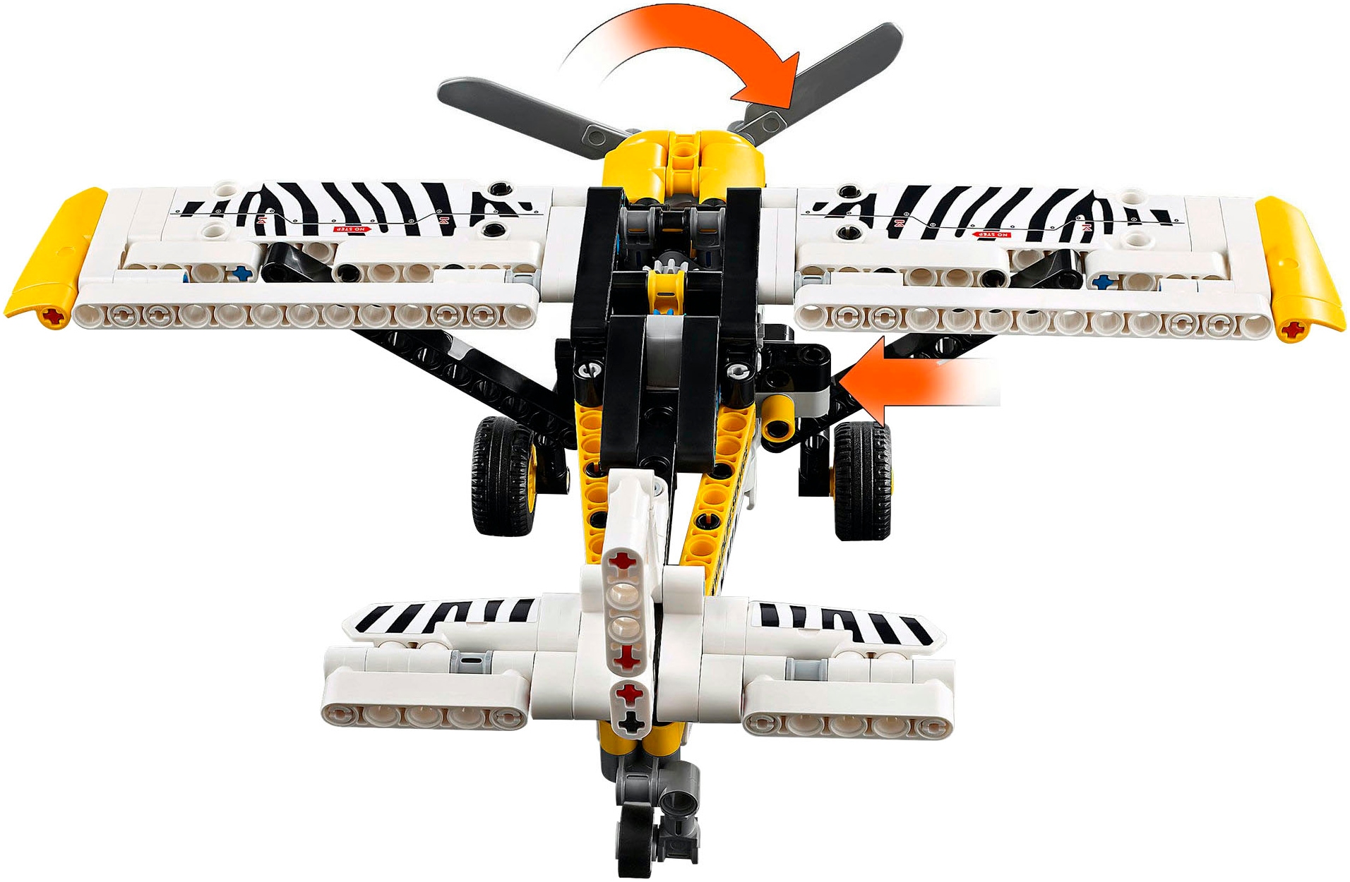 LEGO® Konstruktionsspielsteine »Propellerflugzeug (42198), LEGO Technic« Made in Europe