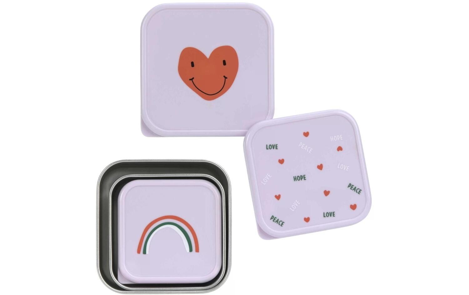 LÄSSIG Boîte à lunch »3er Set« 6 cuis tlg.