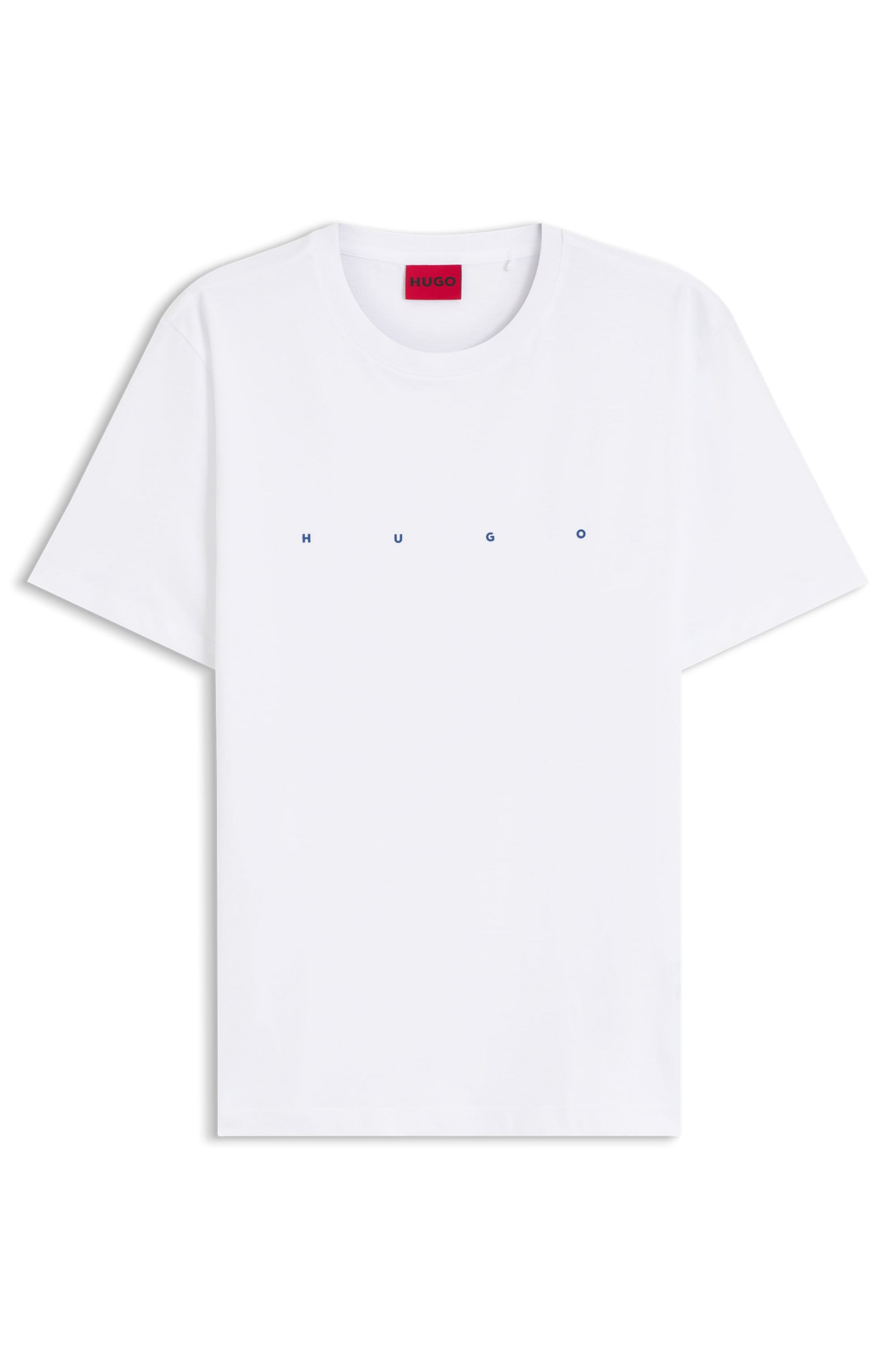 HUGO T-Shirt »Dorosi« Rundhalsausschnitt, Regular Fit, Logo-Schriftzug