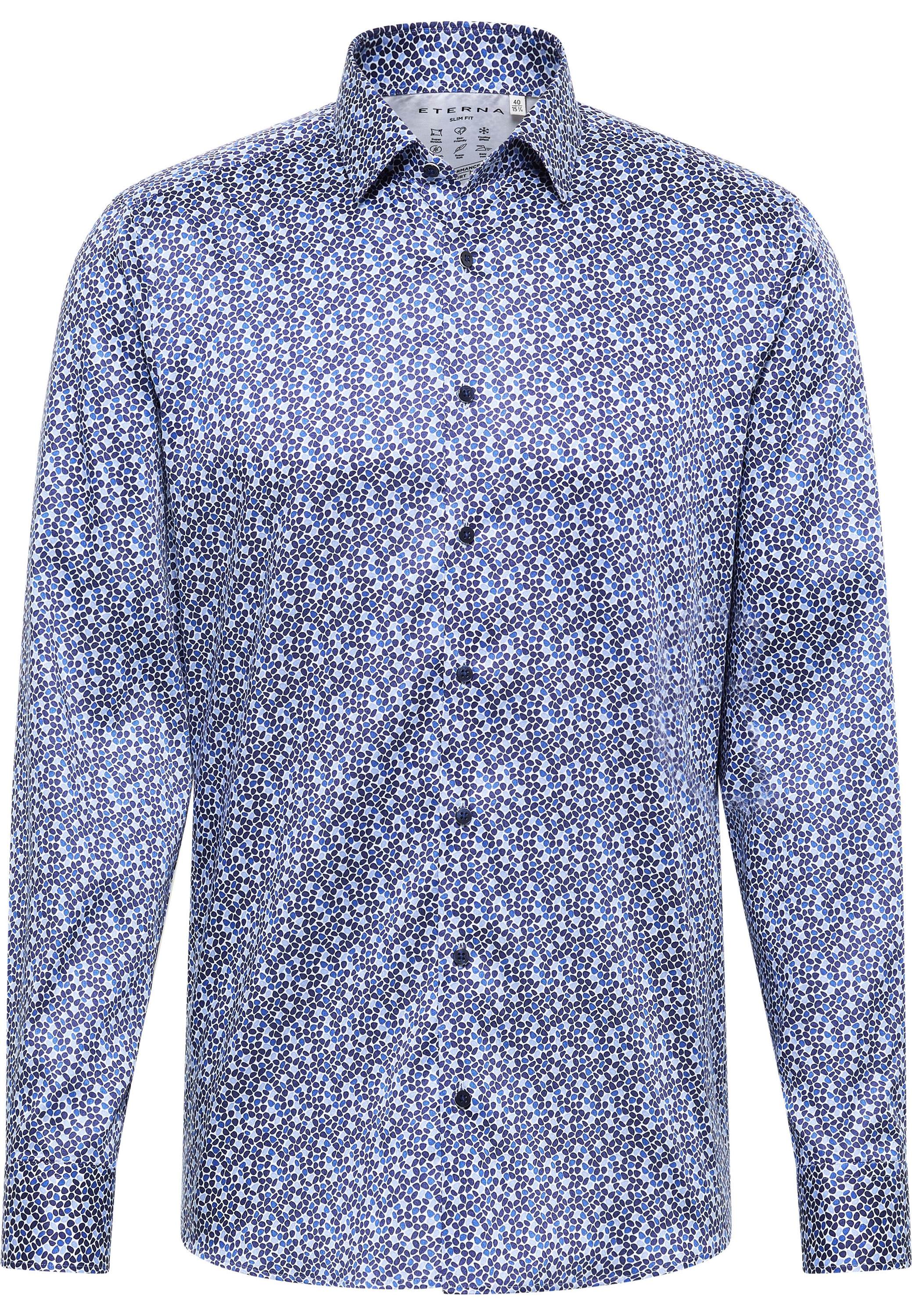 Eterna Chemise à manches longues »SLIM FIT« EASY IRON (bügelleicht)