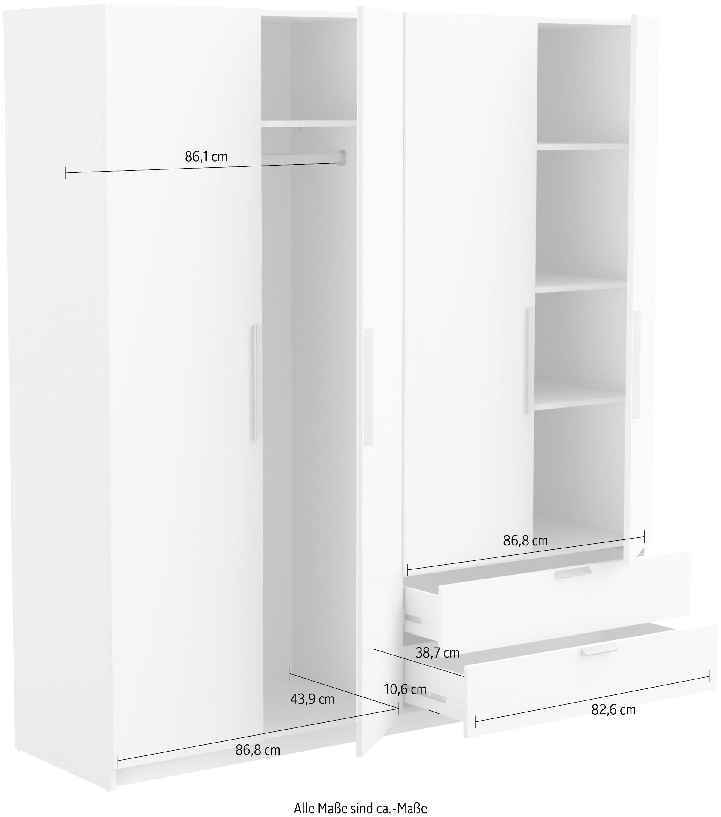 Demeyere GROUP Armoire de rangement 1 cuis tlg.