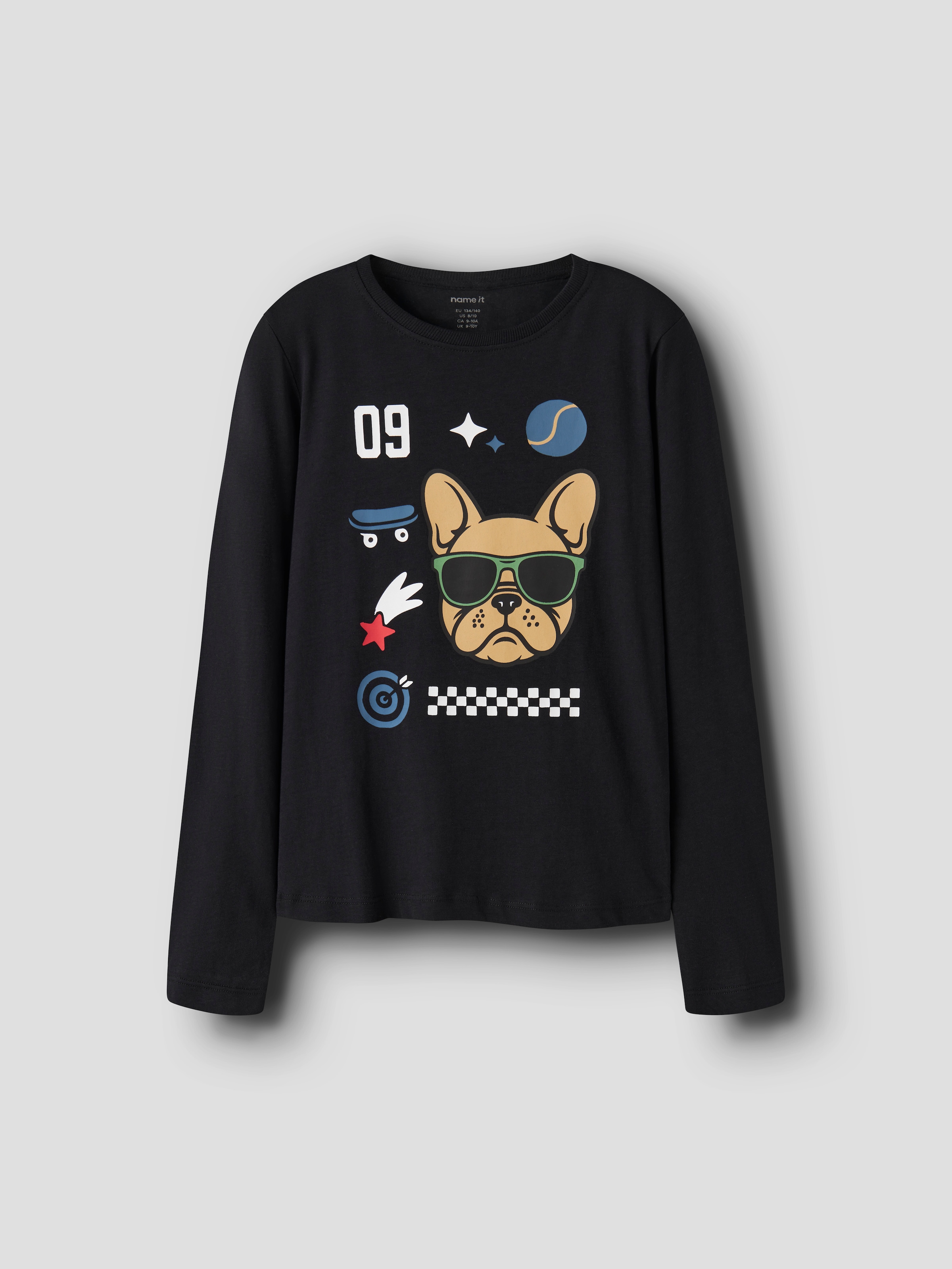 Name It T-shirt à manches longues »NKMNIKOLAI 3P LS TOP« Paquet, 3 coton, coupe régulière