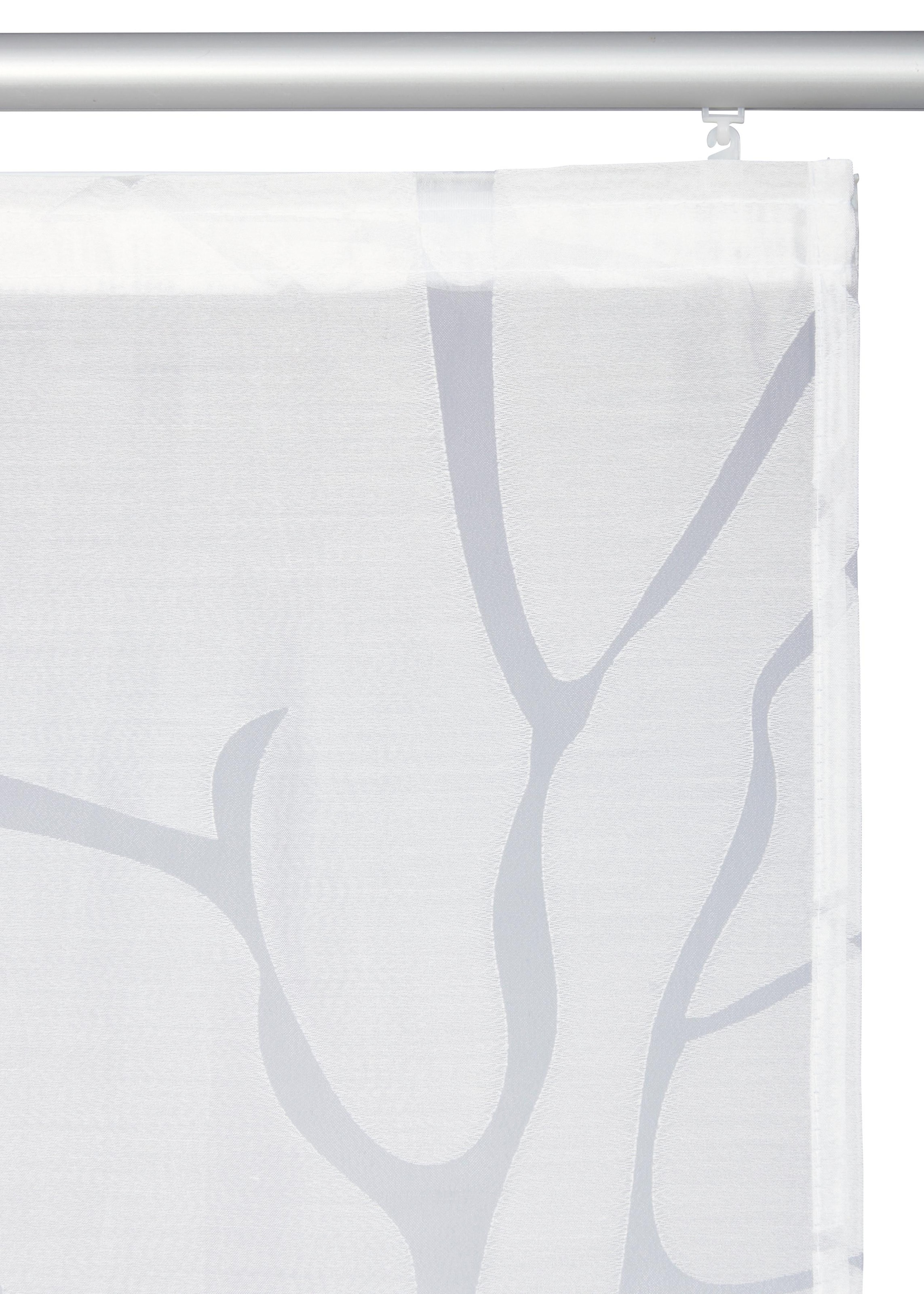 my home Schiebegardine »Anna« Klettband 1 Stk. tlg. Inkl. Befestigungszubehör, Breite: 57 cm