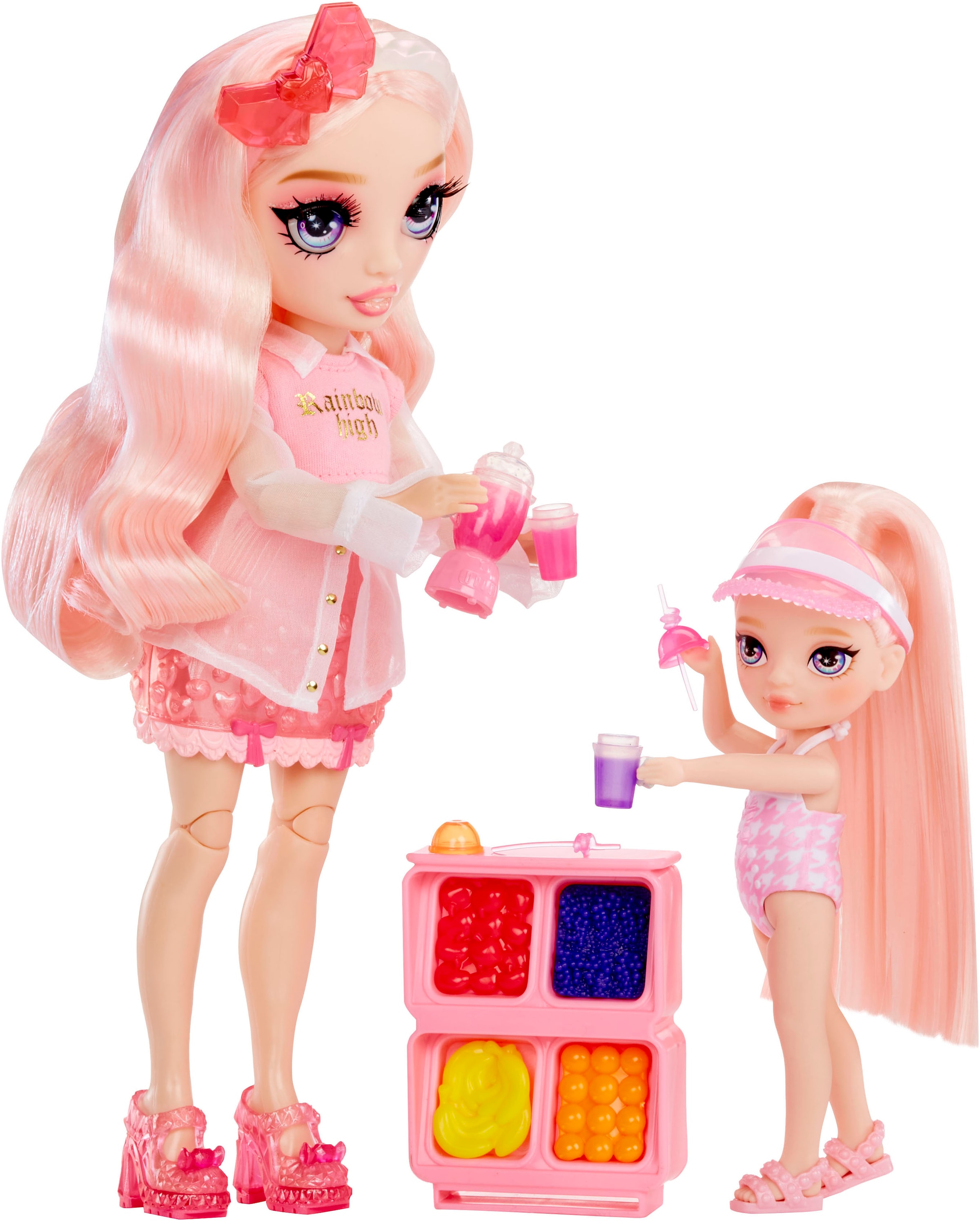 RAINBOW HIGH Minipuppe »Rainbow High Little Pool Day with Blush Playset«