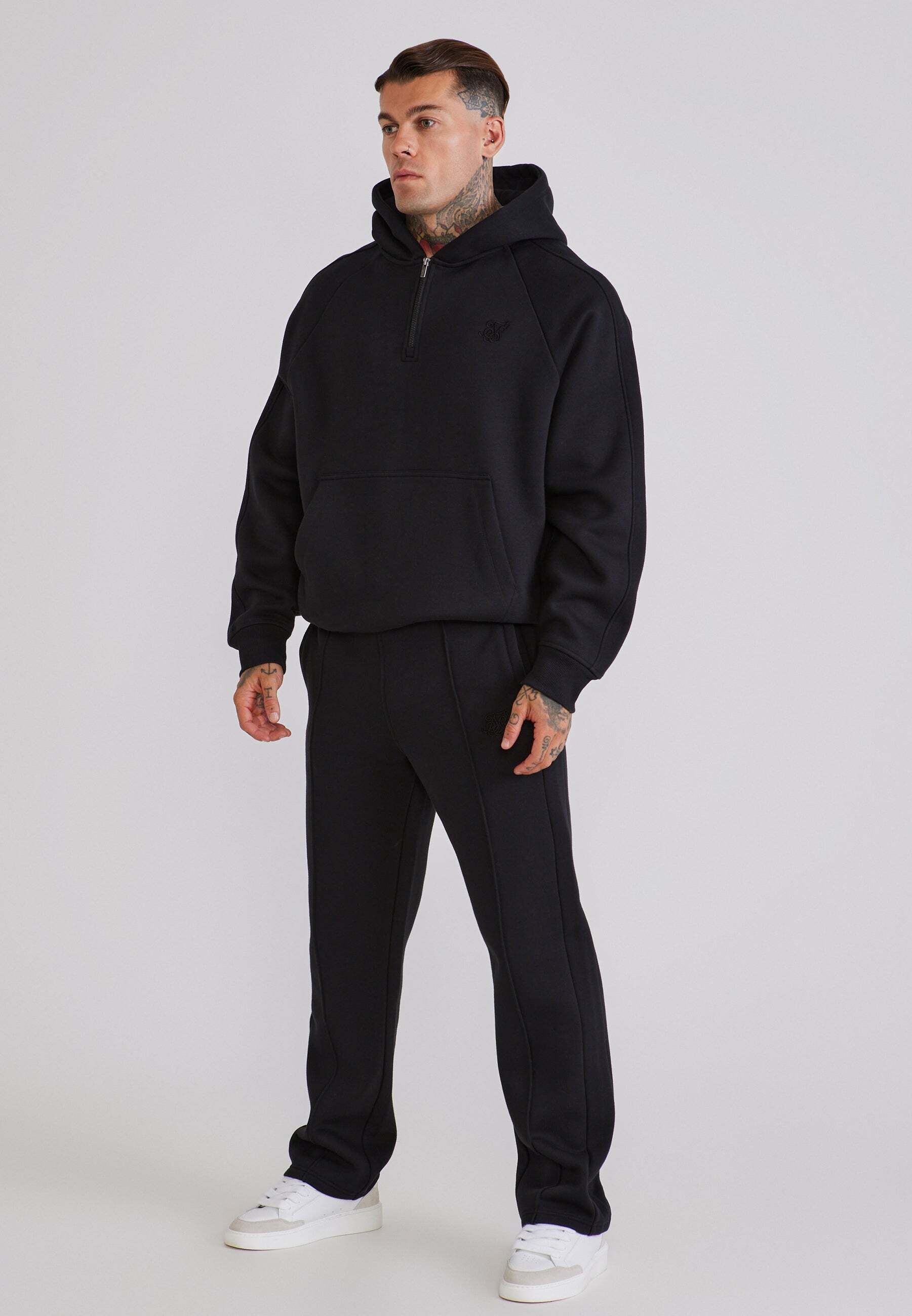 Siksilk Shirt & Hose »Siksilk Kleidungsset Qtr Zip Hoodie and Joggers«