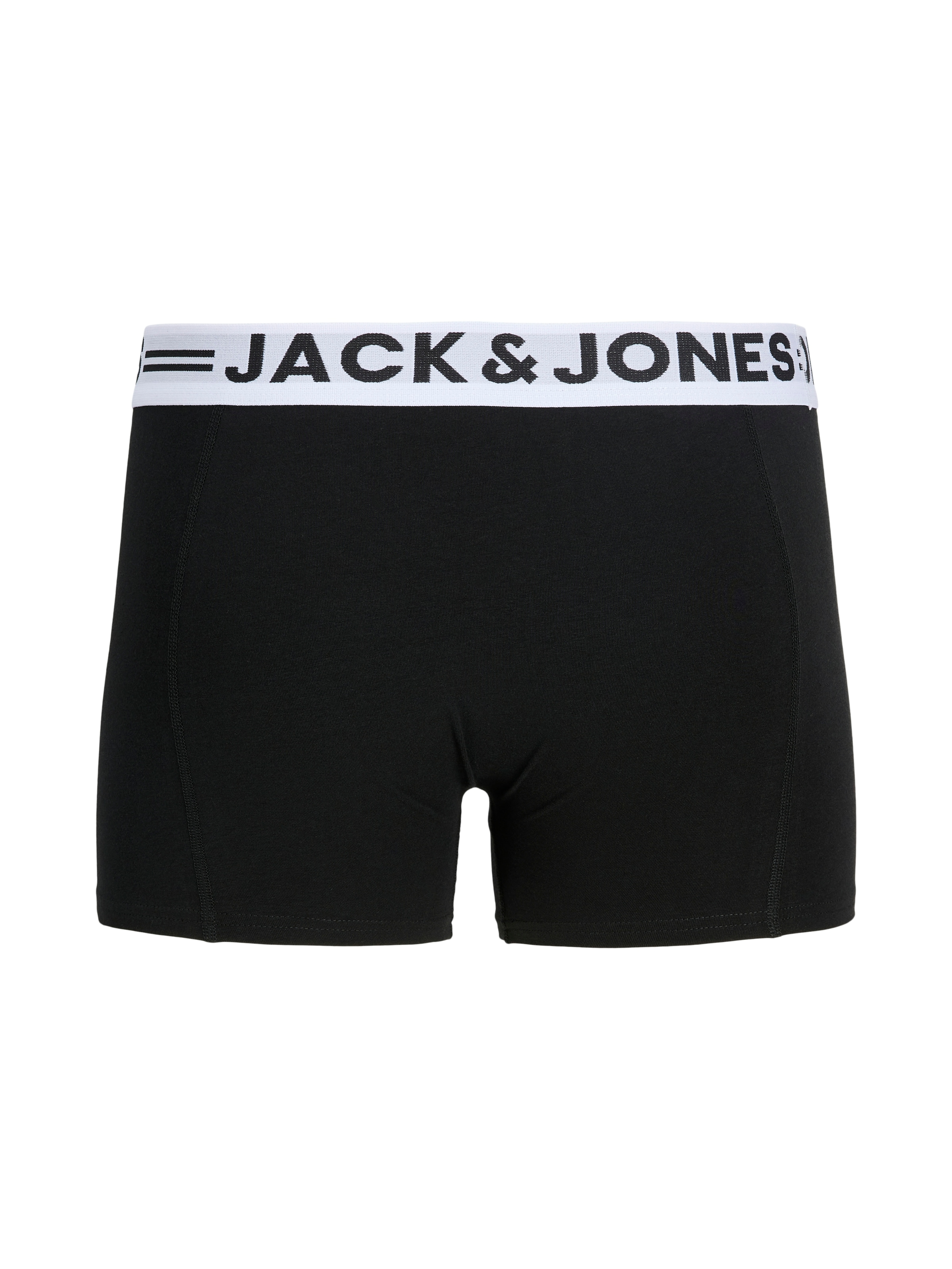 Jack & Jones Tronc »JACSENSE TRUNKS 5 PACK NOOS« Paquet, 5 cuis mélange de coton, ceinture élastique