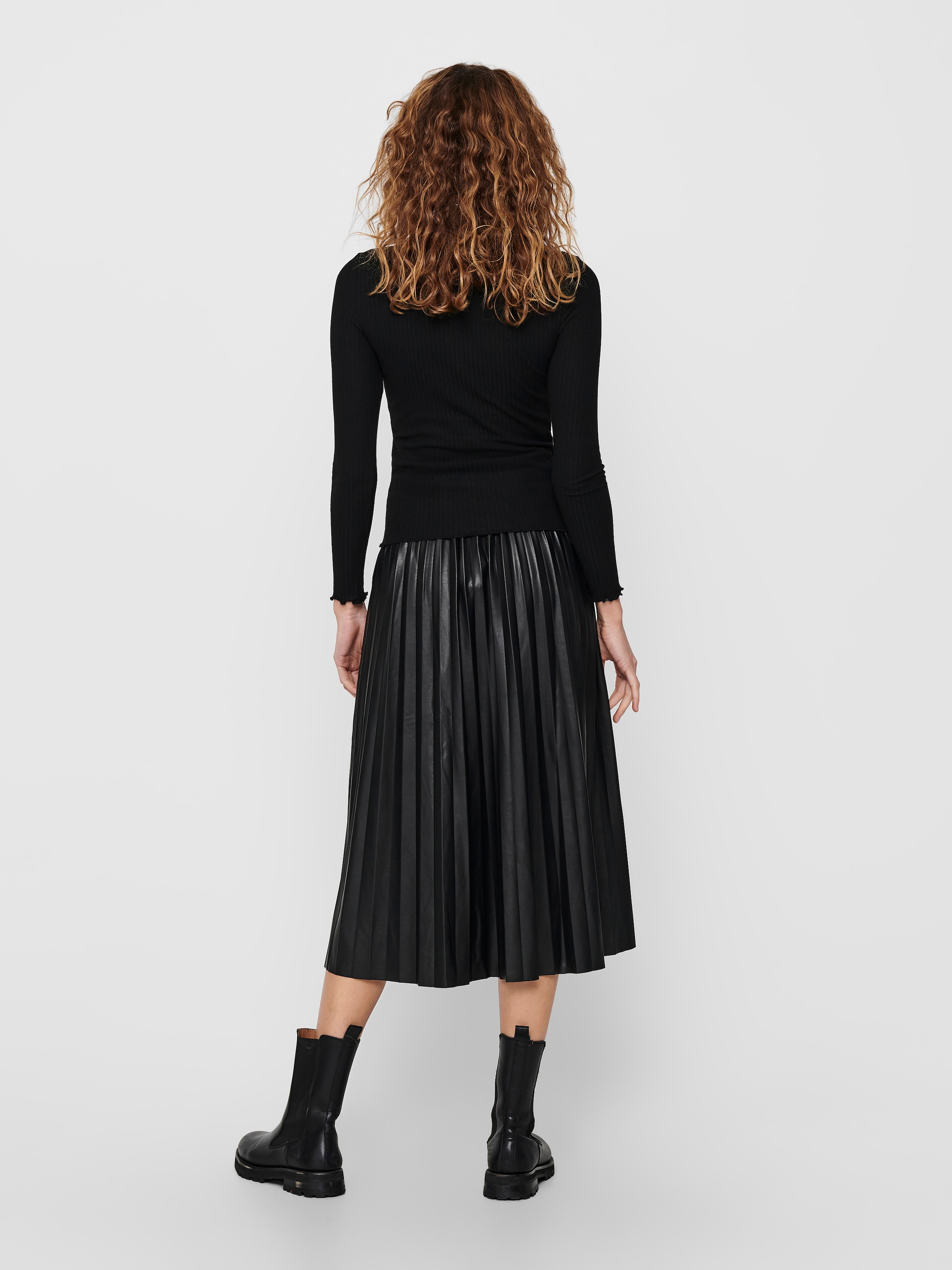 ONLY Langarmshirt »ONLEMMA L/S HIGH NECK TOP«