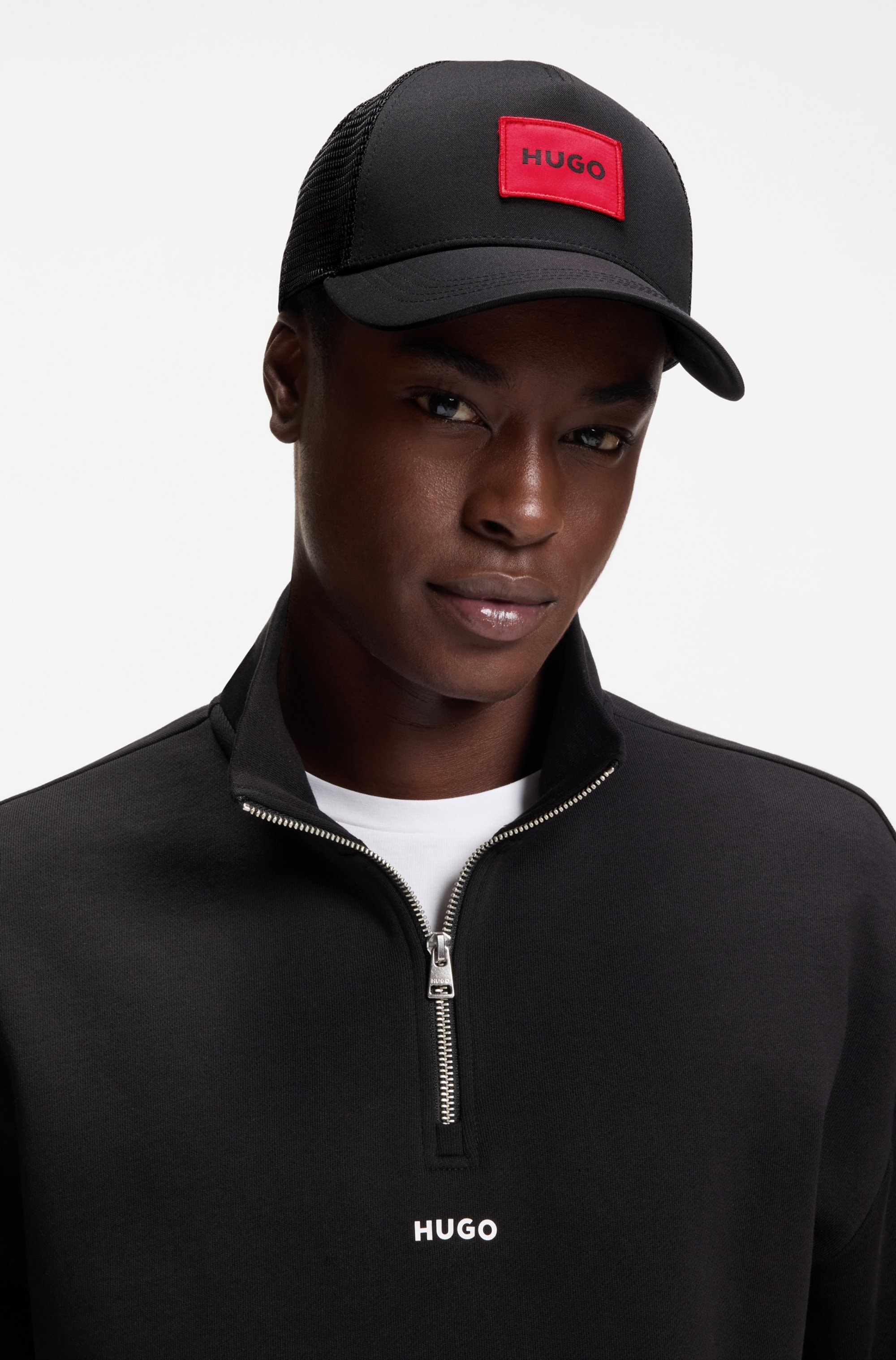HUGO Casquette de baseball »Kody-PL« style Tucker, avec patch HUGO, unisexe