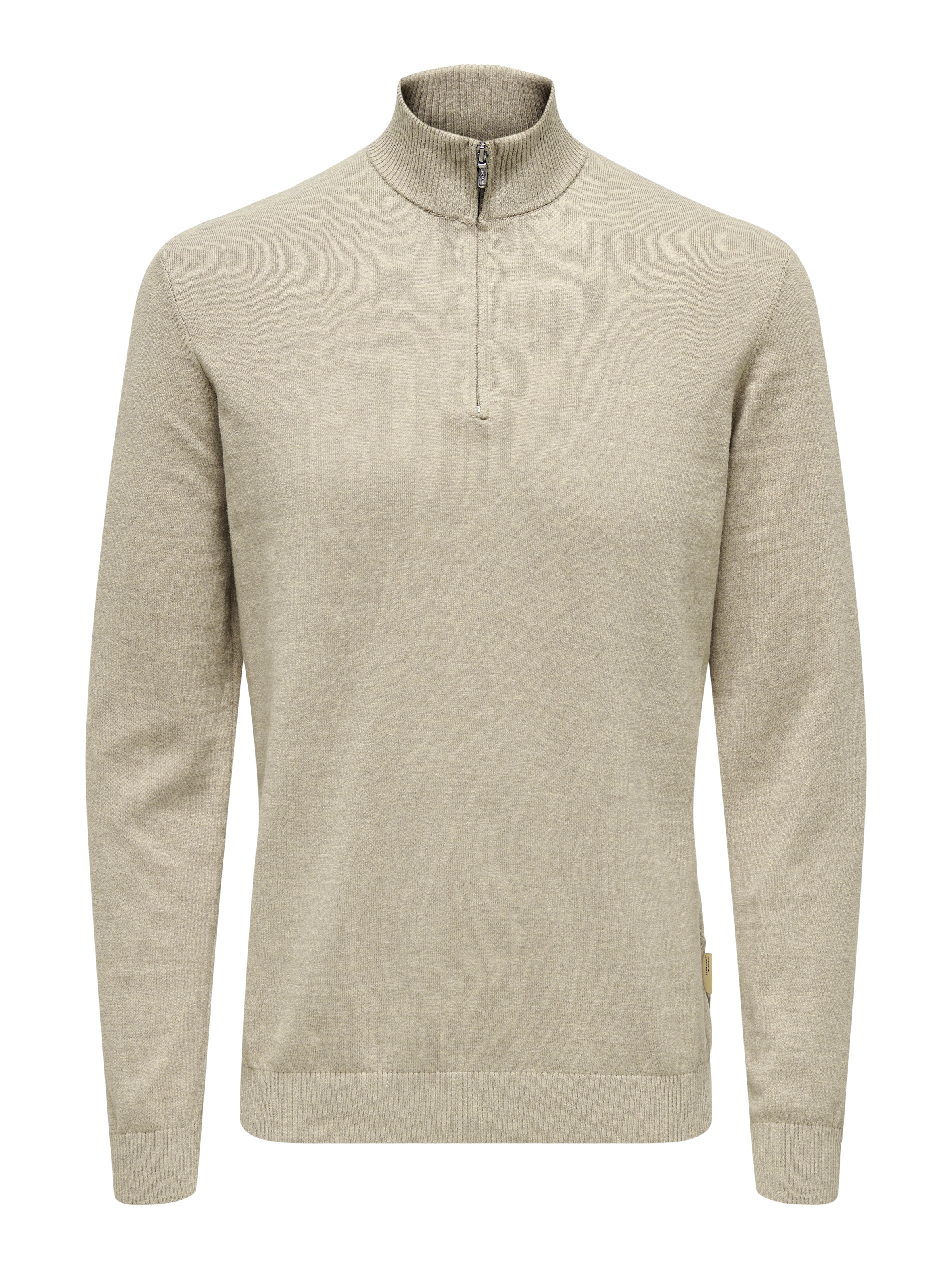 ONLY & SONS Troyer »ONSLOUI REG 12 MEL HALF ZIP KNIT NOOS«

