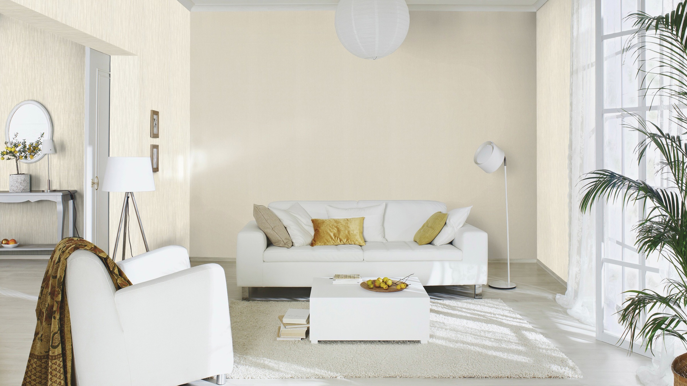 BARBARA Home Collection Vliestapete »BARBARA Home Collection II« uni geprägt