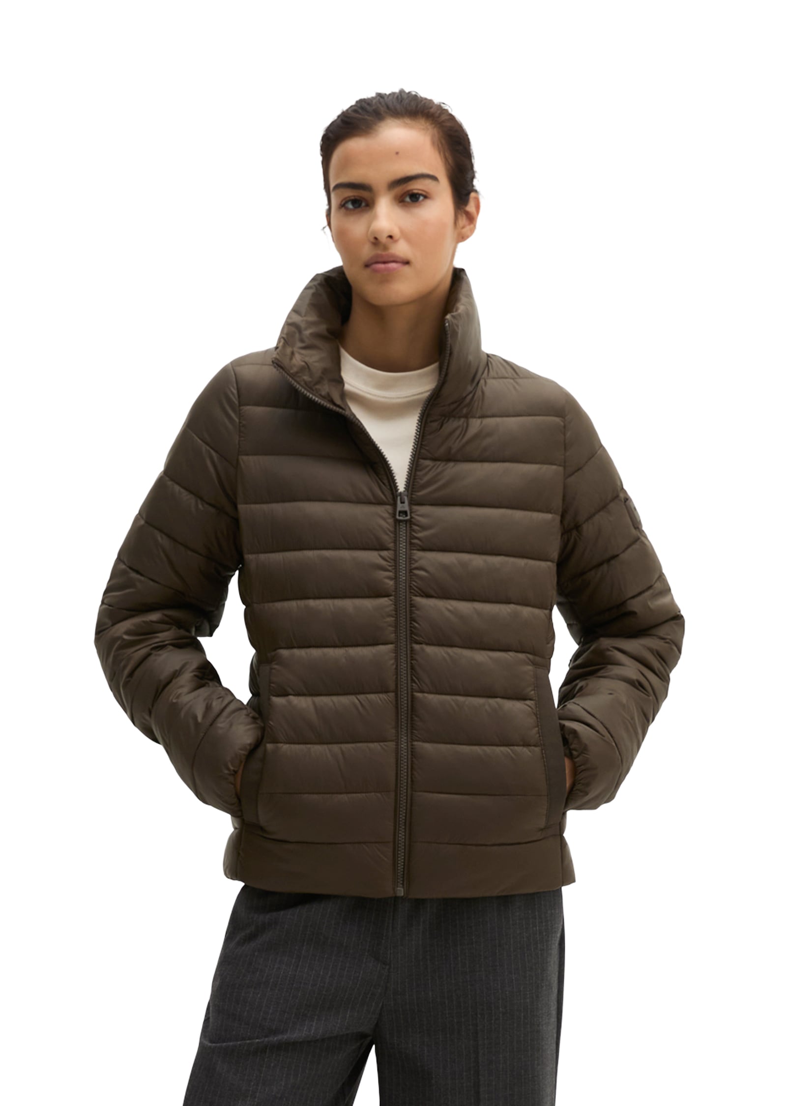 Marc O'Polo Steppjacke fitted mit recycelten Materialien, leicht