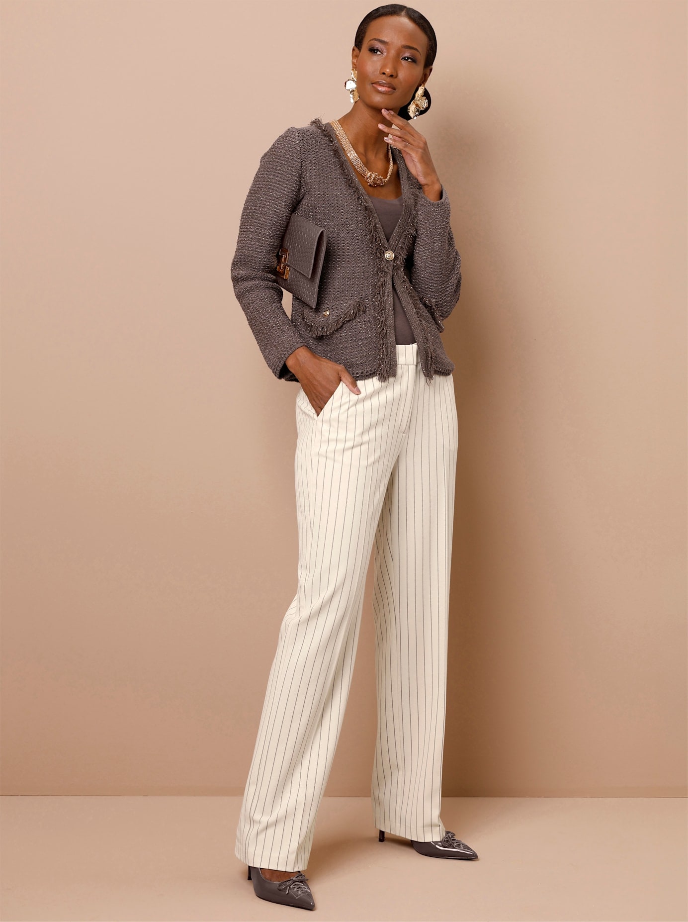 creation L Pantalon à pinces